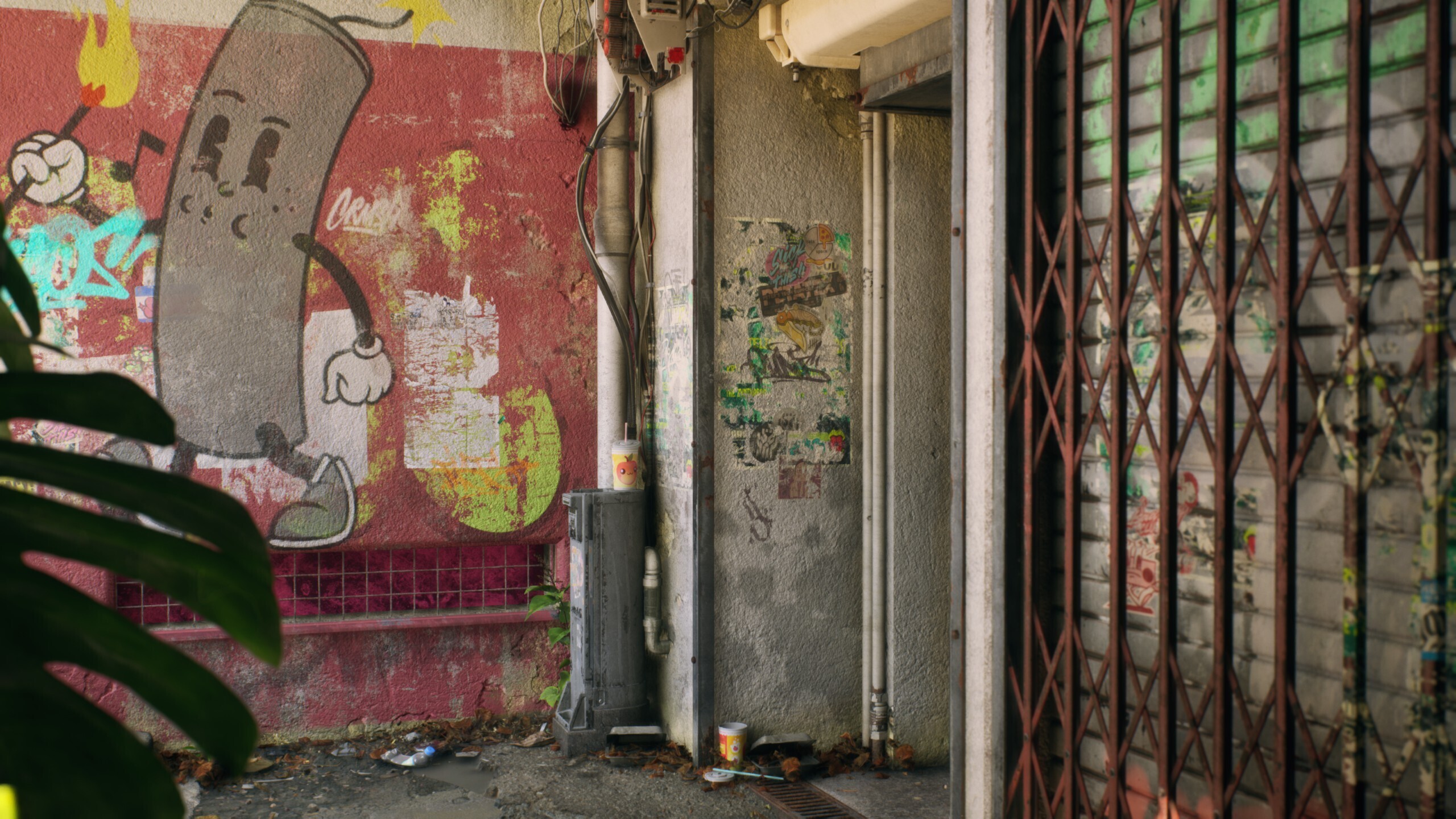 A screenshot from Project Impact, the codename for Neon Giant's second game.