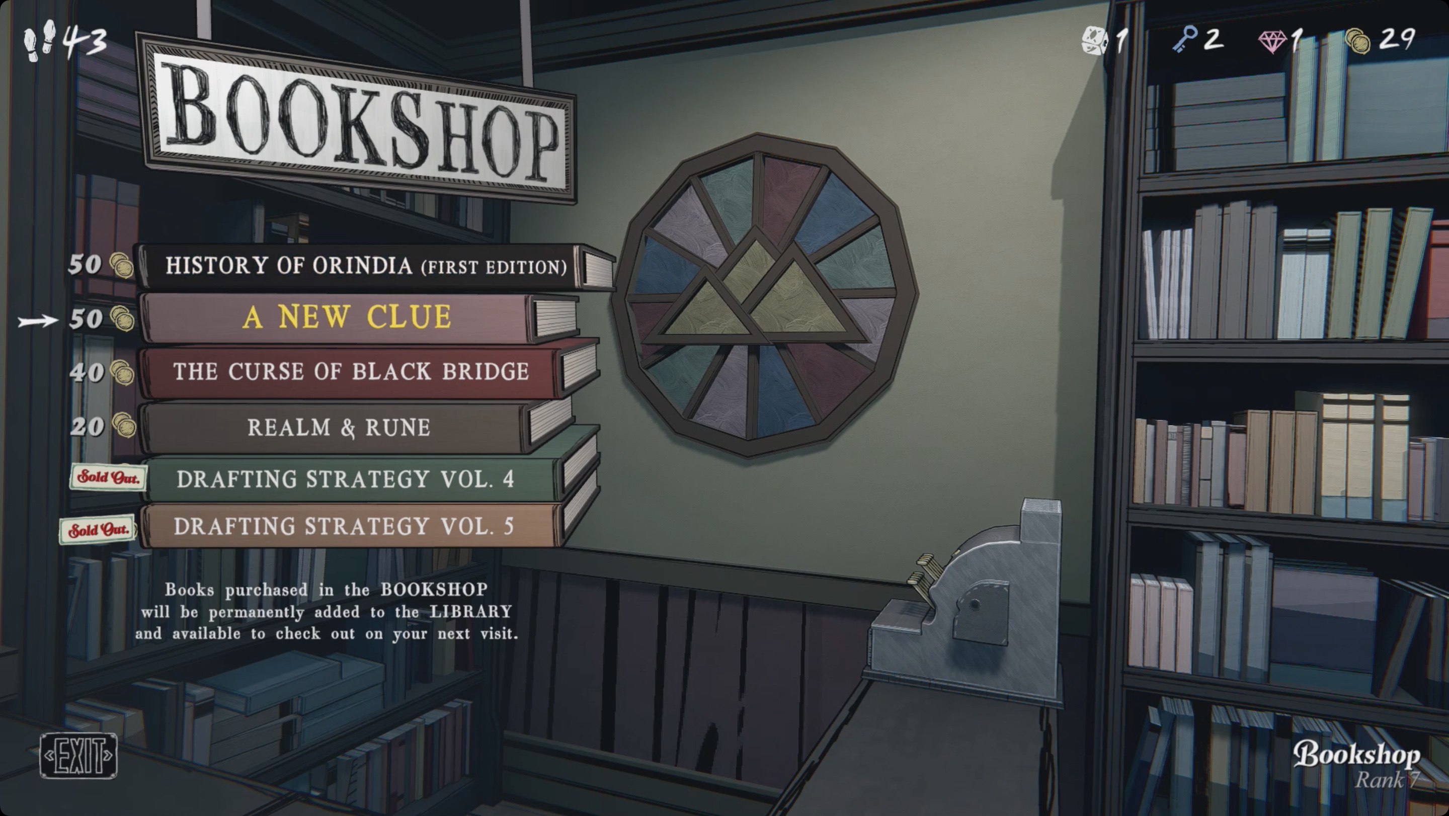 Blue Prince A New Clue in the Bookshop Blue Prince A New Clue in the Bookshop