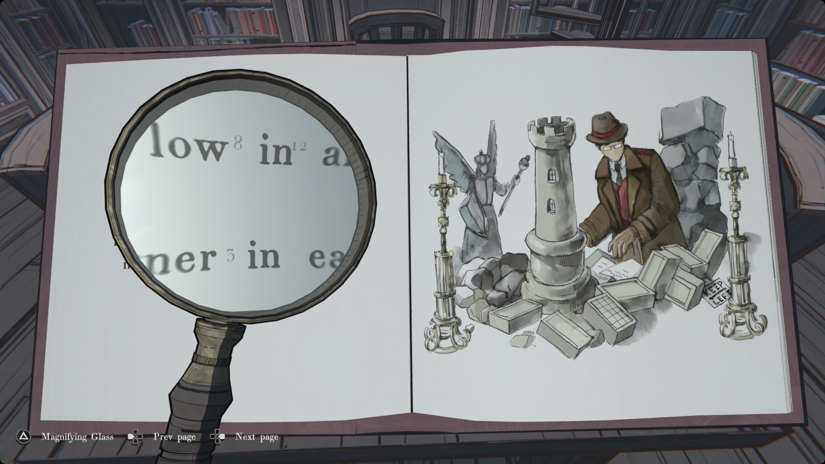 Blue Prince page 6 magnified Blue Prince page 6 magnified