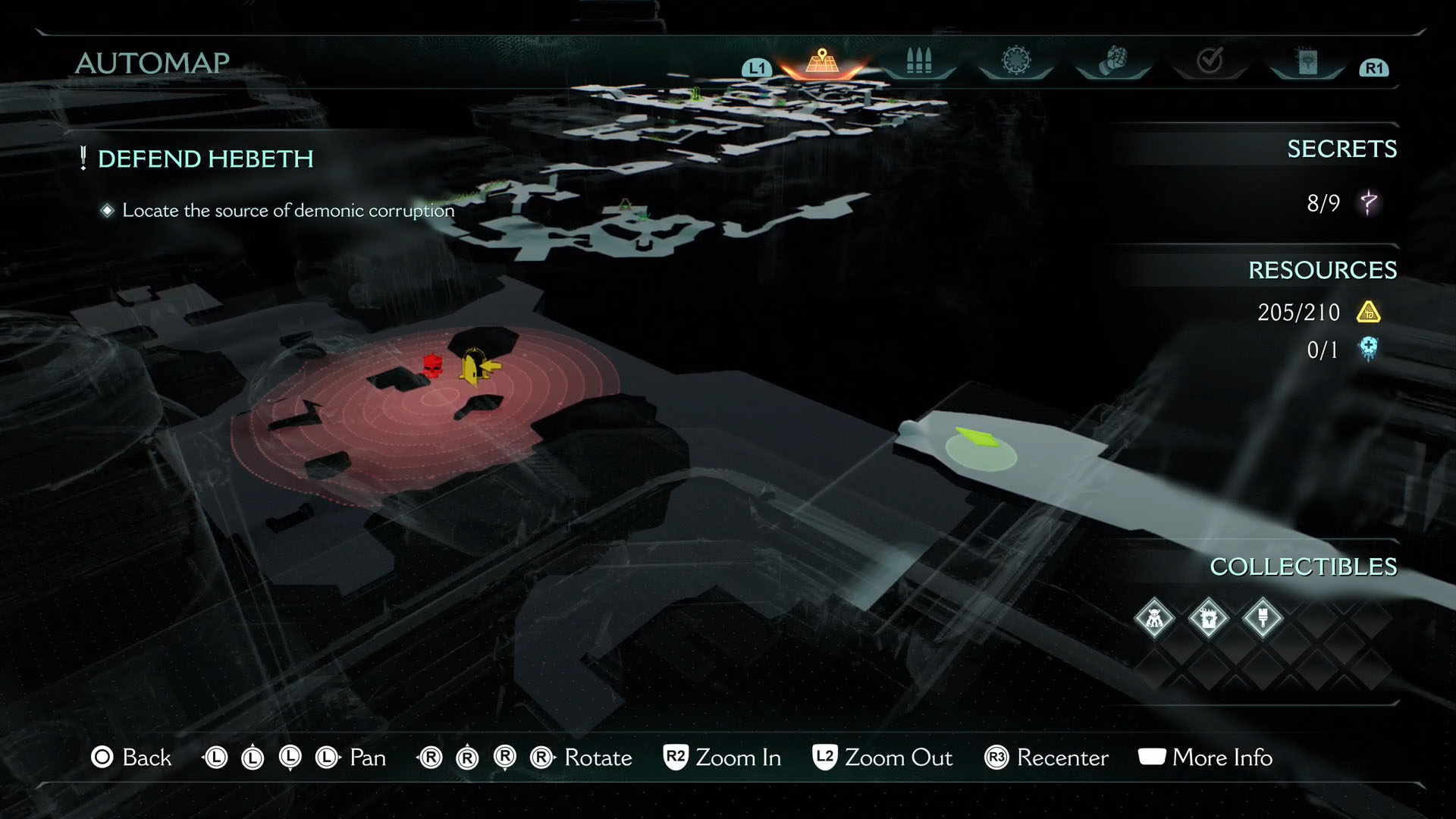 The Doom The Dark Ages map shows collectibles and secrets The Doom The Dark Ages map shows collectibles and secrets