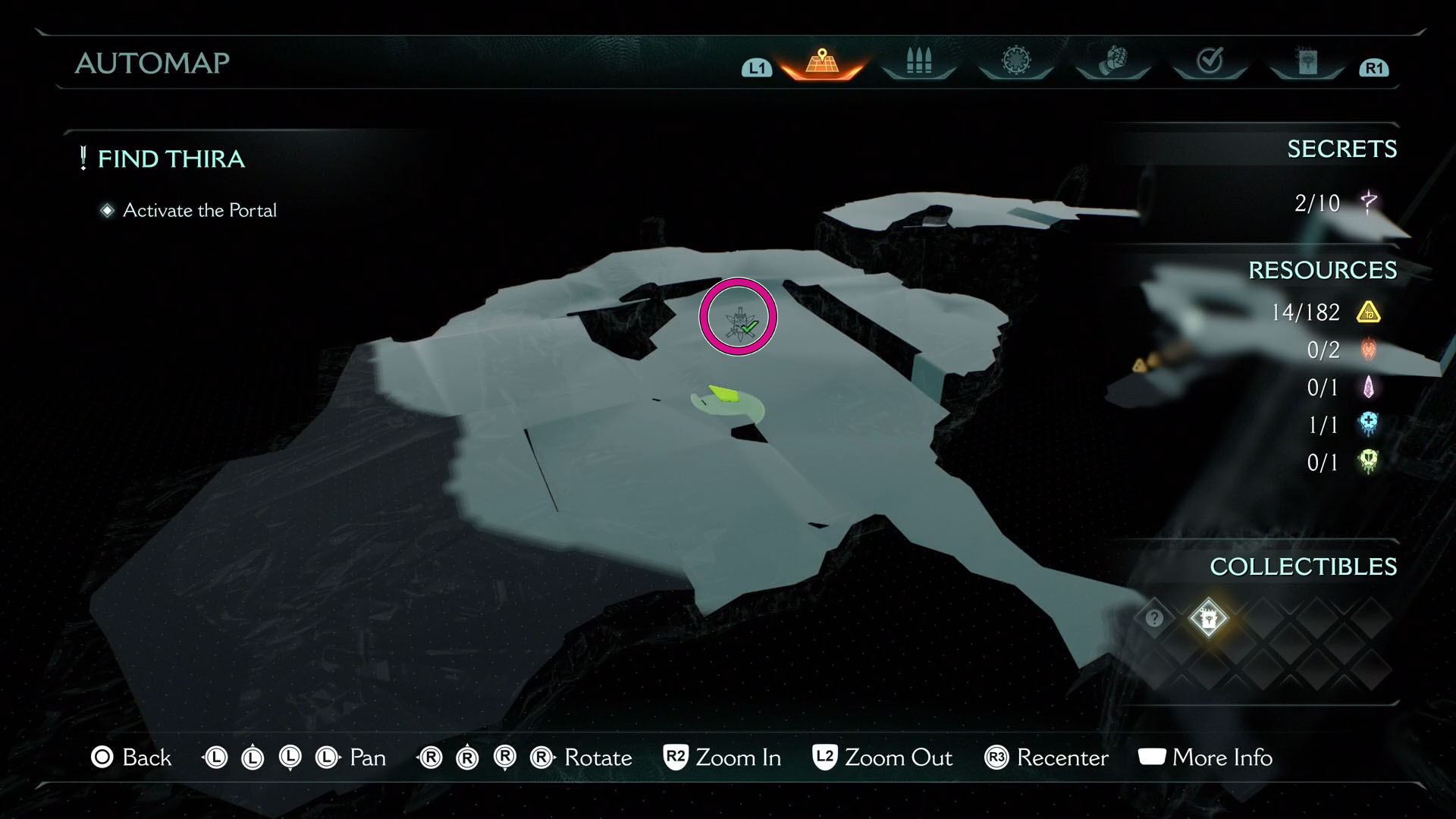 A Doom: The Dark Ages screenshot showing on the map the location of chapter 15’s leader. A Doom: The Dark Ages screenshot showing on the map the location of chapter 15’s leader.