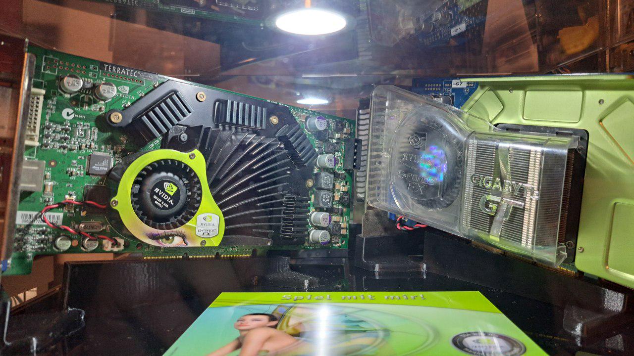 Pictures of retro Graphics cards