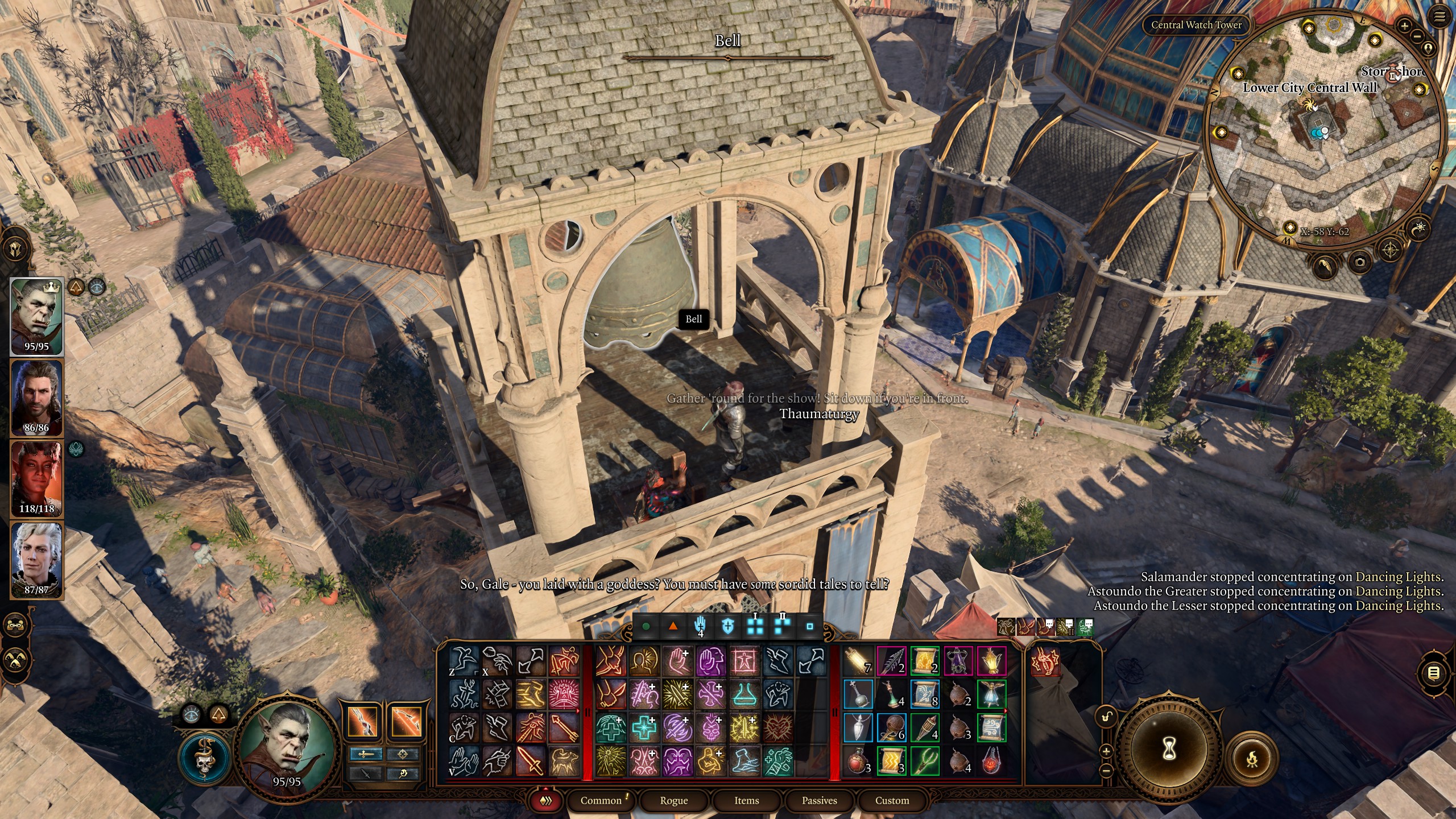 Baldur's Gate 3 Lower City guard tower