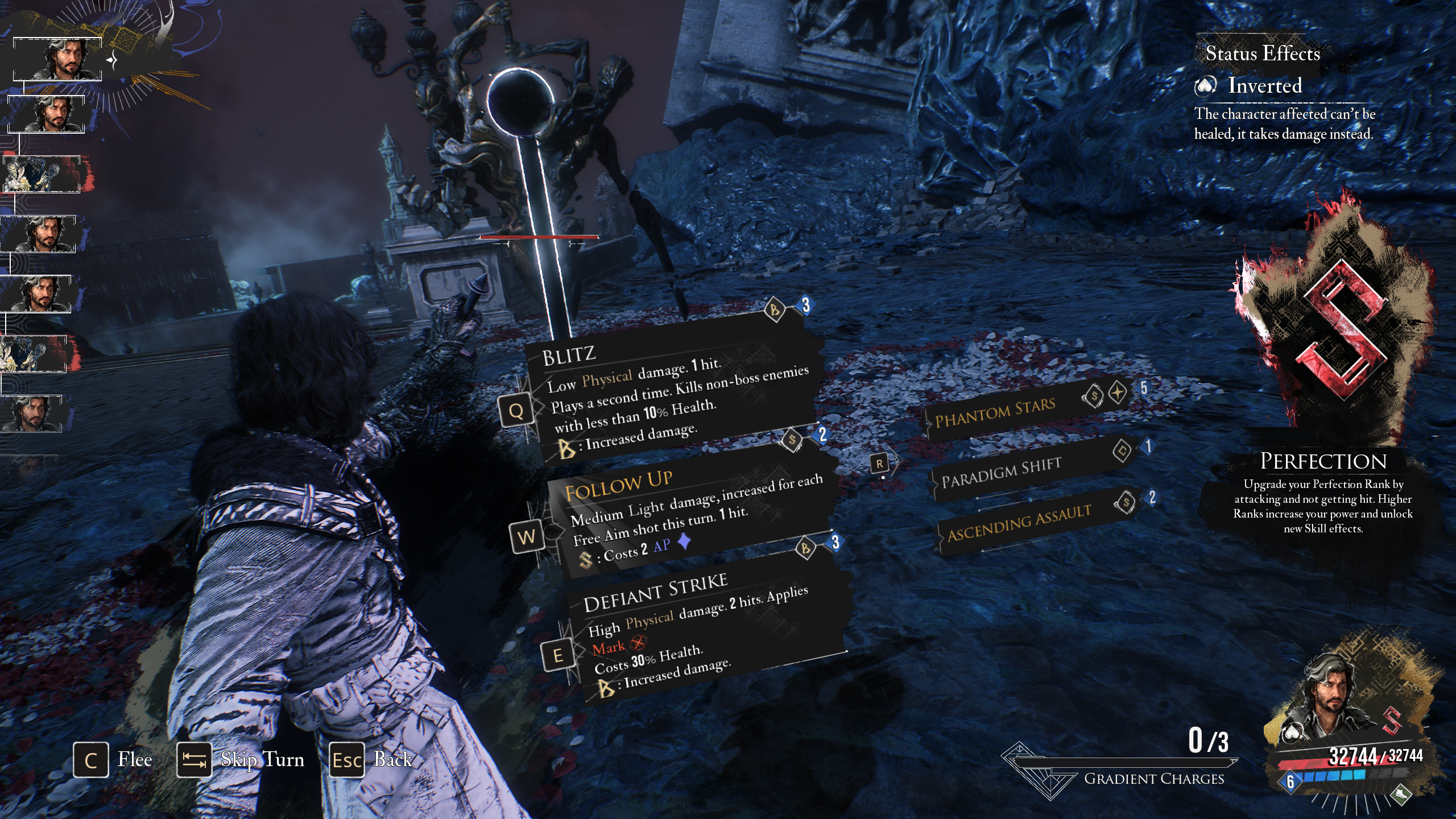 A menu shows the best skills for Verso in the best Verso build in Clair Obscur Expedition 33 A menu shows the best skills for Verso in the best Verso build in Clair Obscur Expedition 33