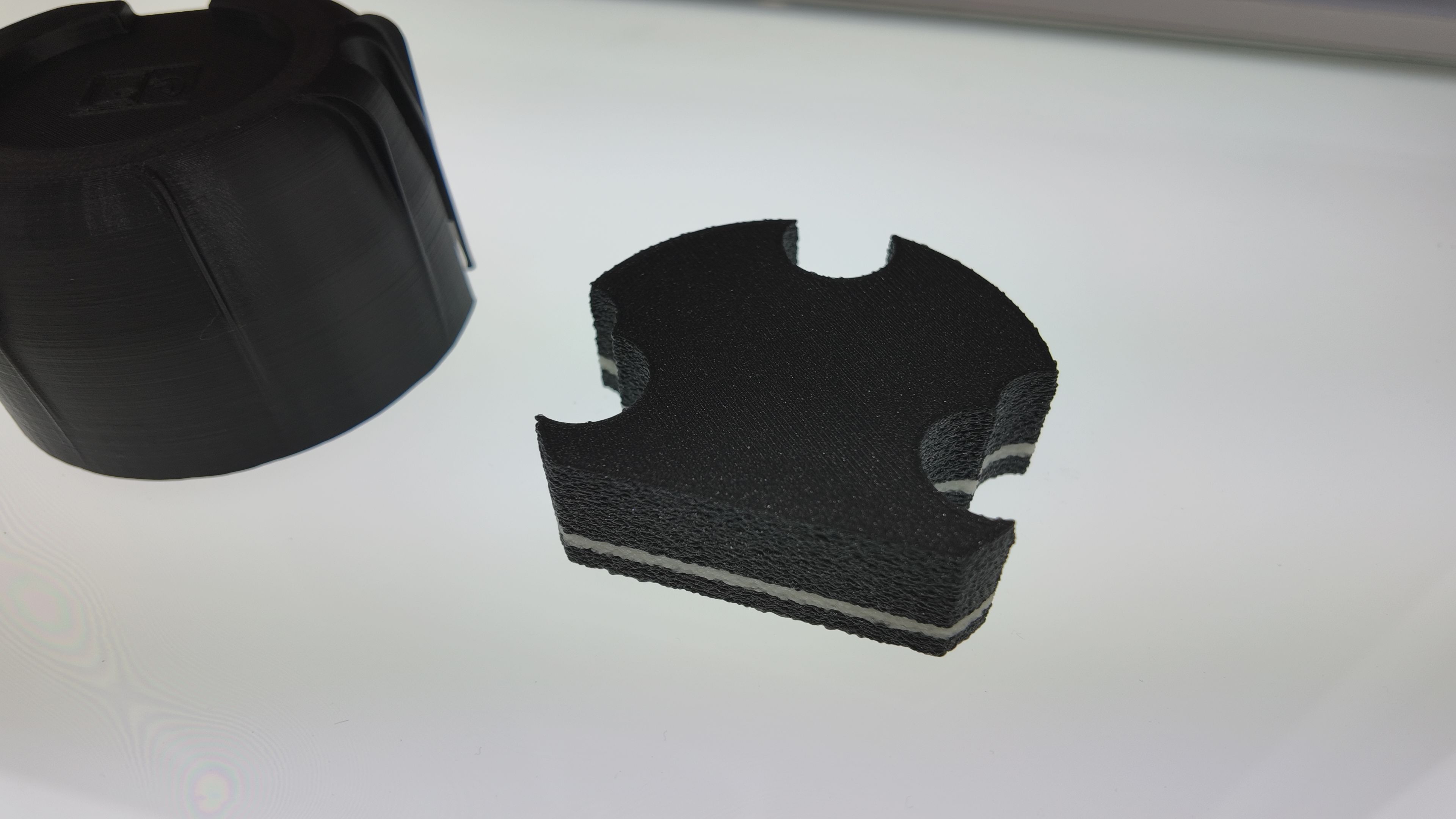 A photo of Noctua's collaboration with Asetek, an AIO liquid cooler, as displayed at Computex 2025