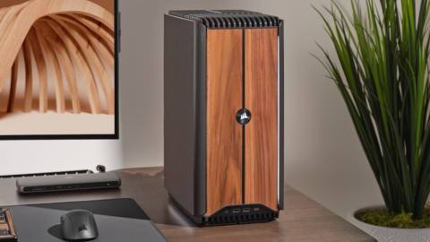 Corsair’s new One i600 mini PC packs an RTX 5080 into a stunning understated wood panel case