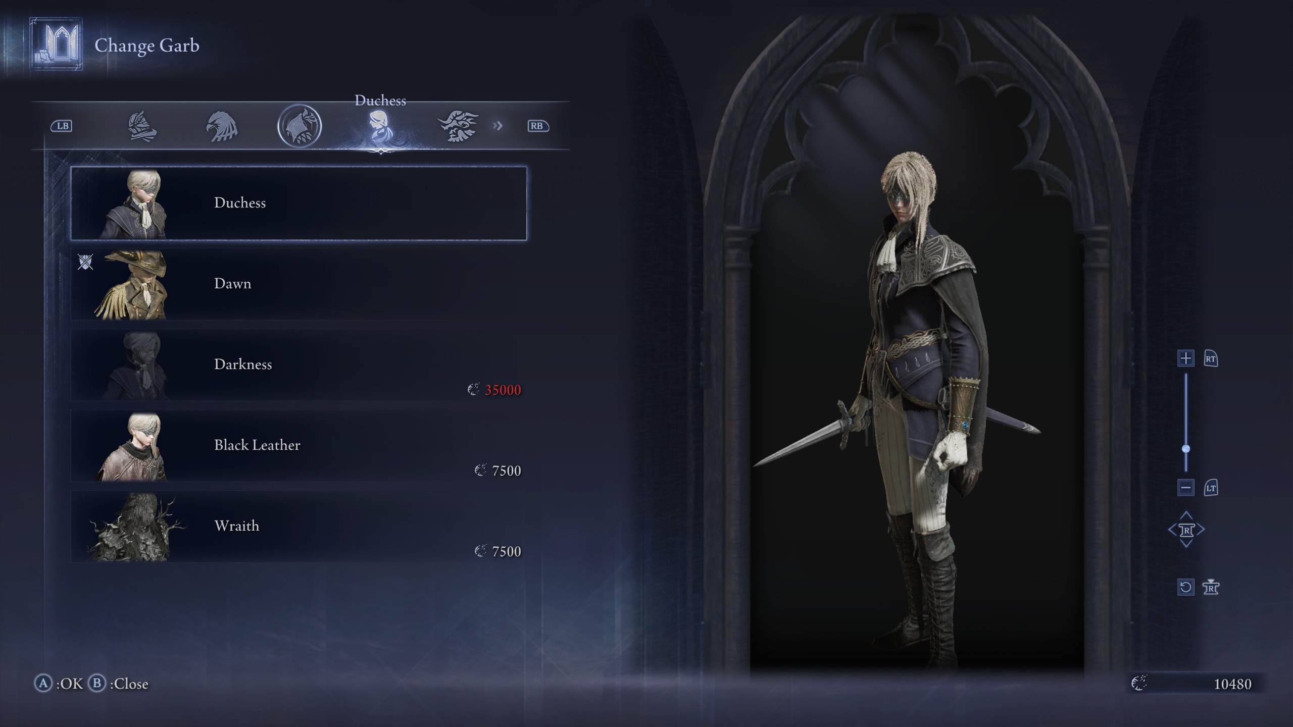 Elden Ring Nightreign outfits - Duchess