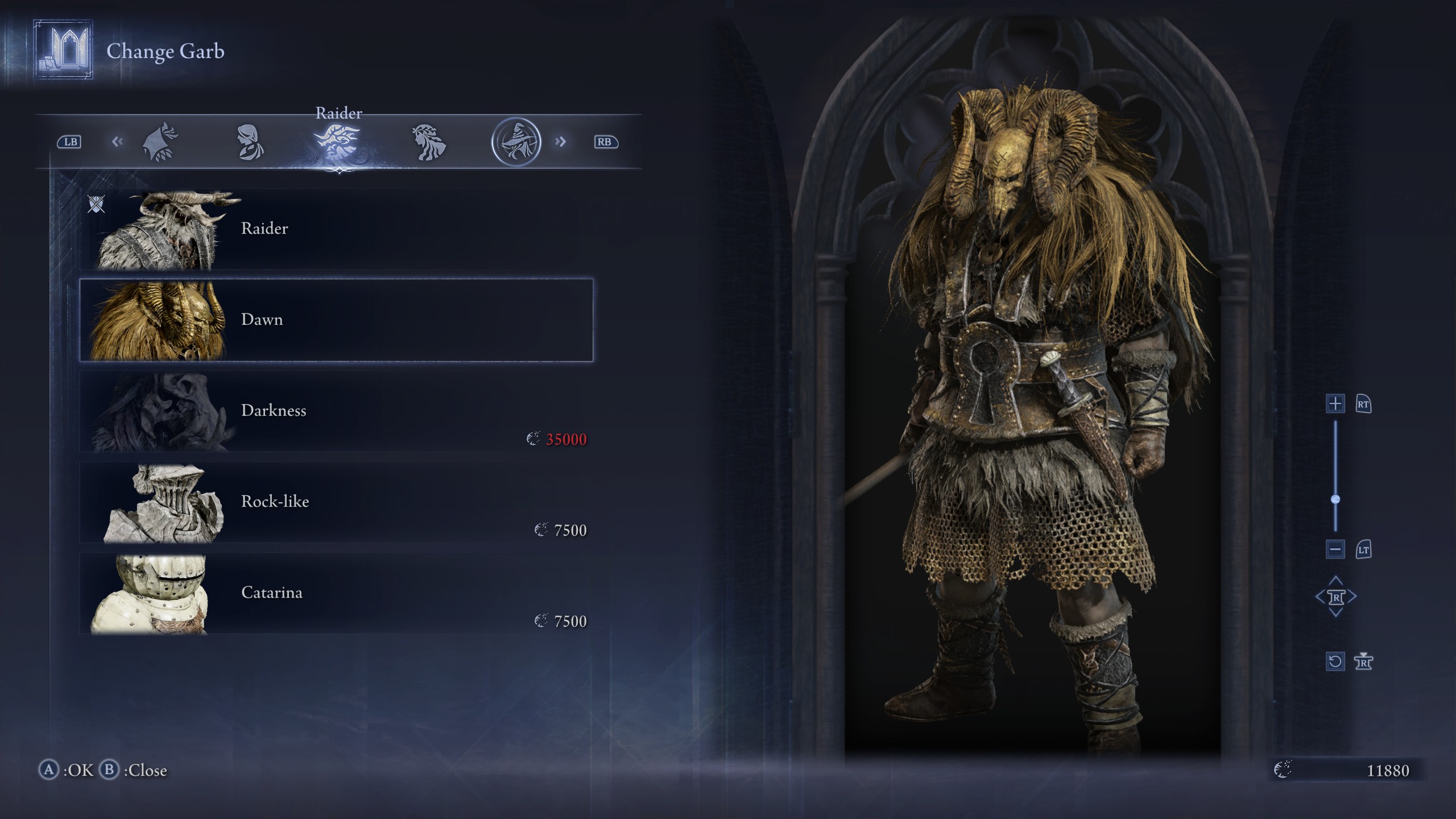 Elden Ring Nightreign outfits - Dawn Raider