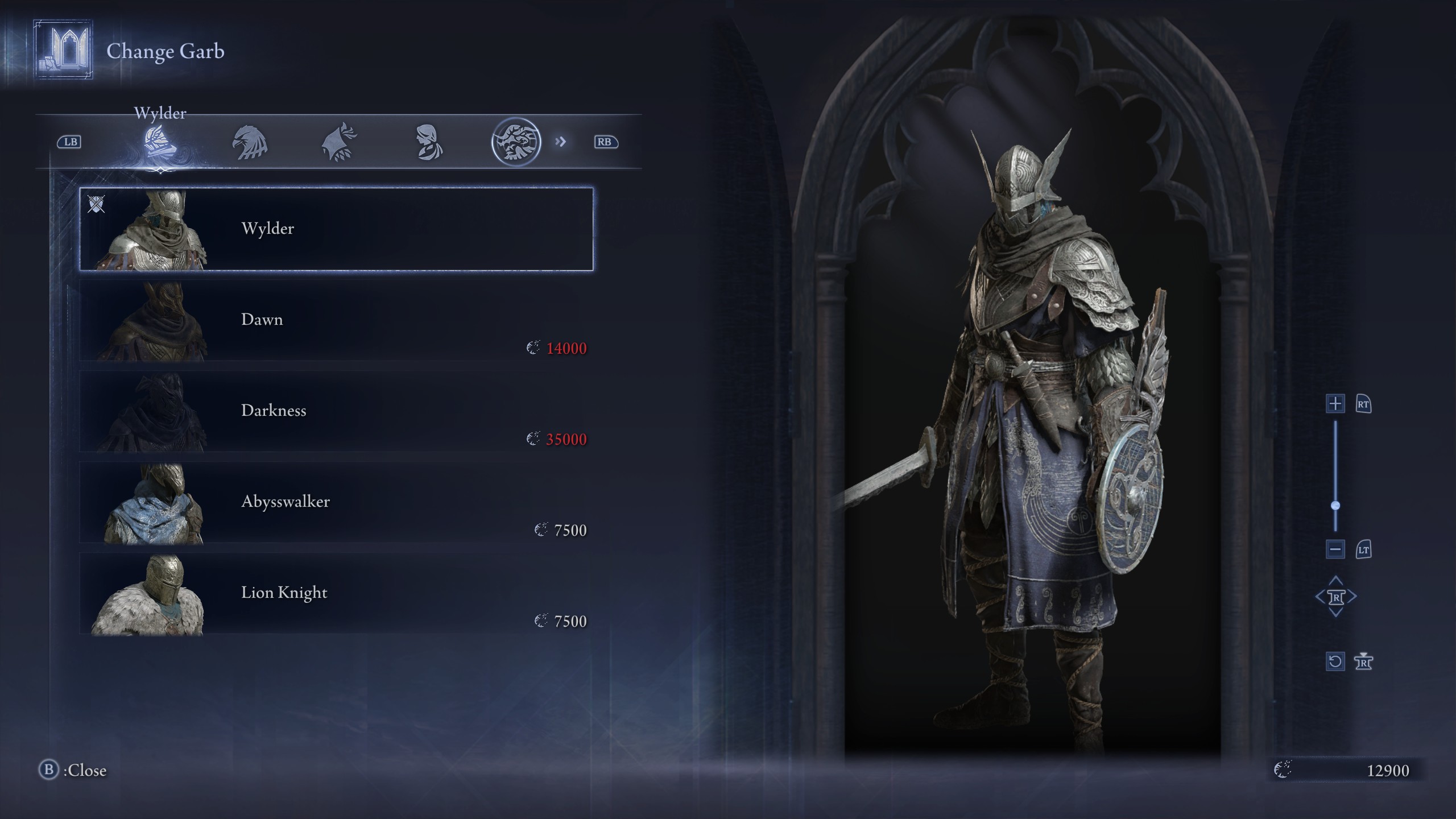 Elden Ring Nightreign outfits - Wylder