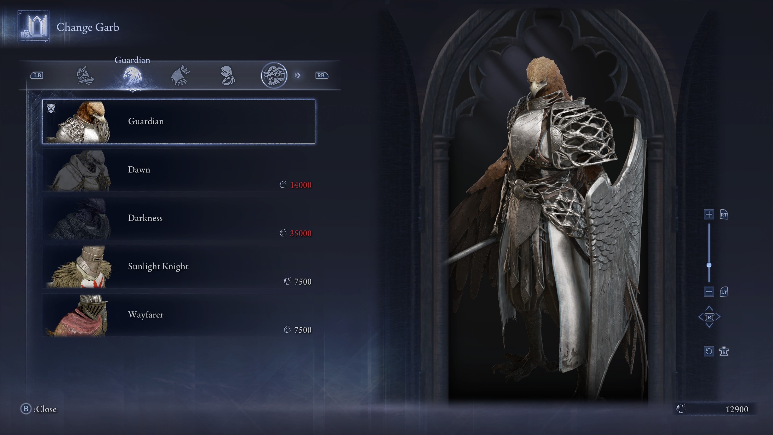 Elden Ring Nightreign outfits - Guardian