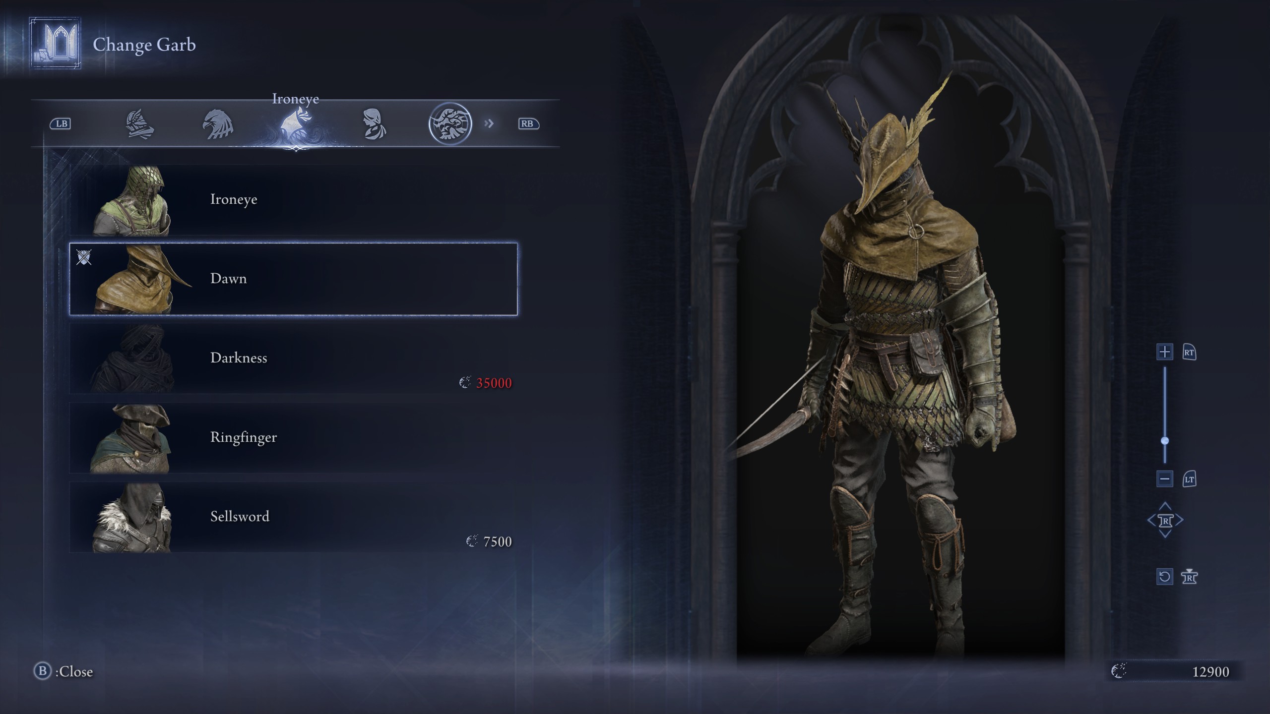 Elden Ring Nightreign outfits - Dawn Ironeye