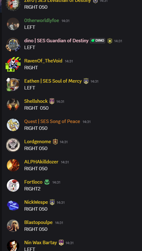 Helldivers 2 players on the Discord attempt to move an antenna right.
