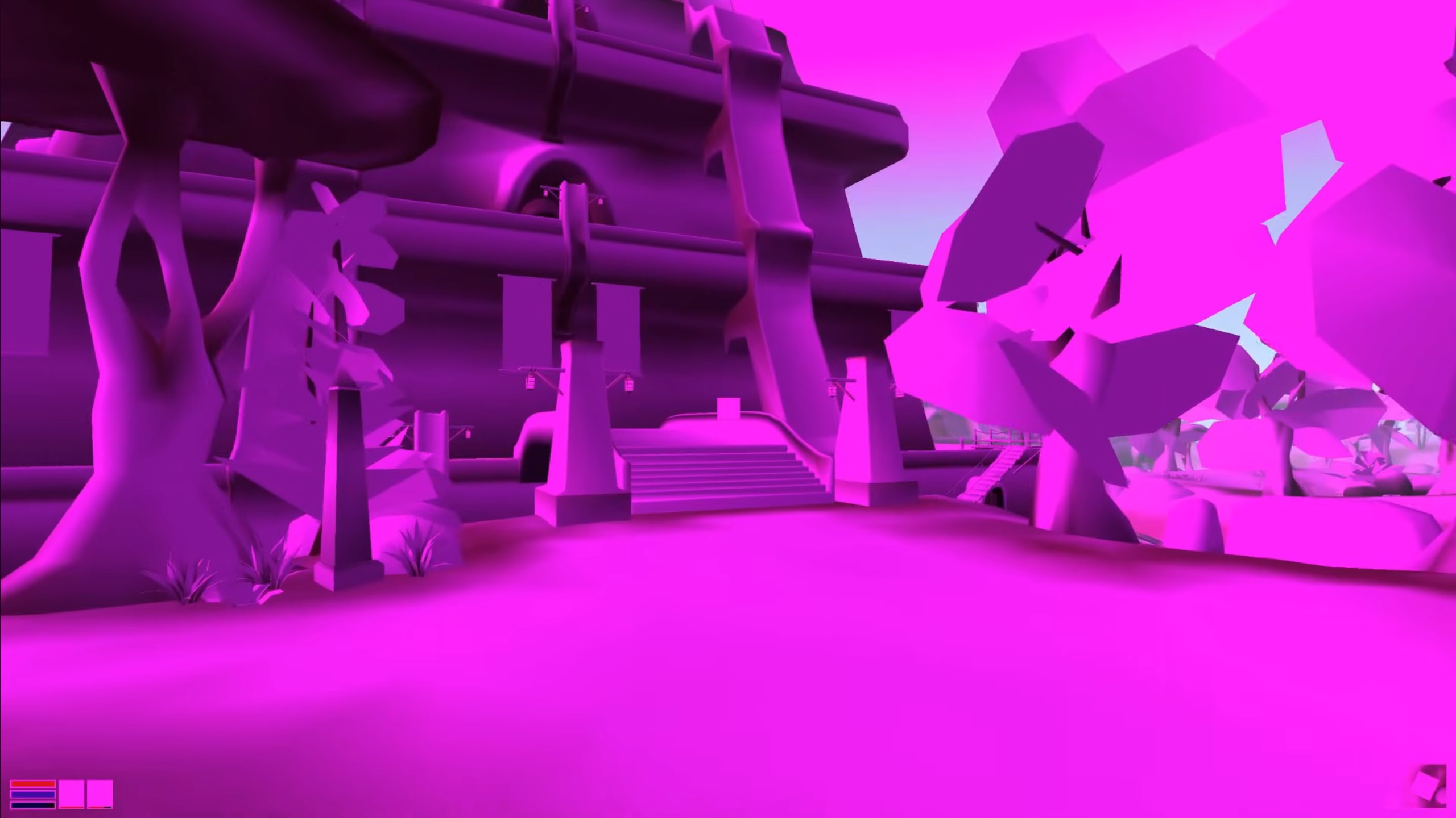 Morrowind with the textures deleted