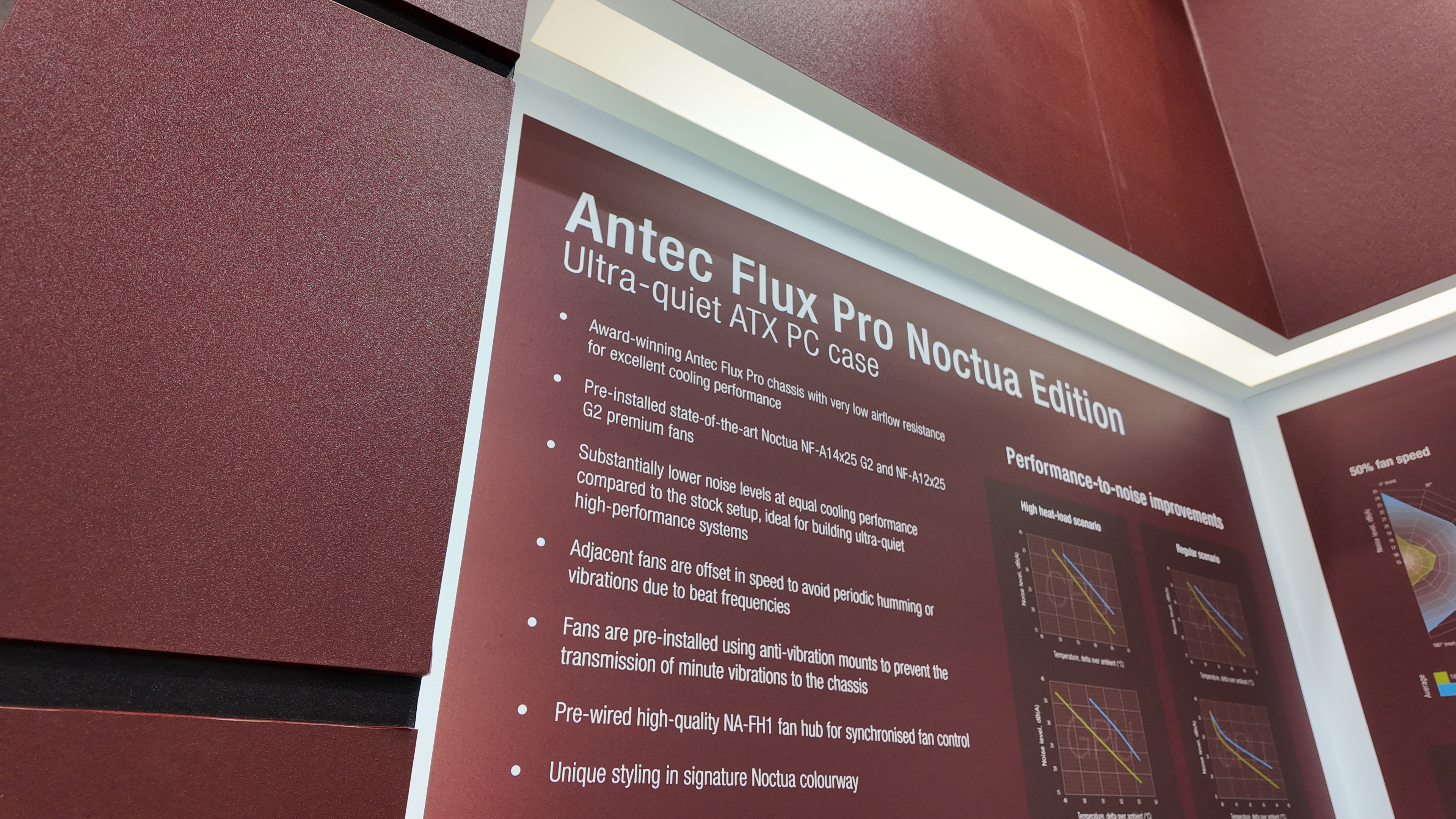 A rundown of the specs in the Antec Flux Pro Noctua case