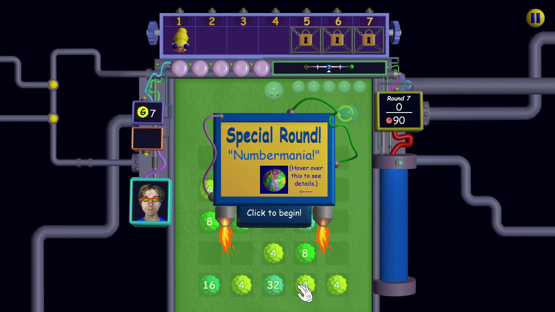 A title card signalling the beginning of the special round.