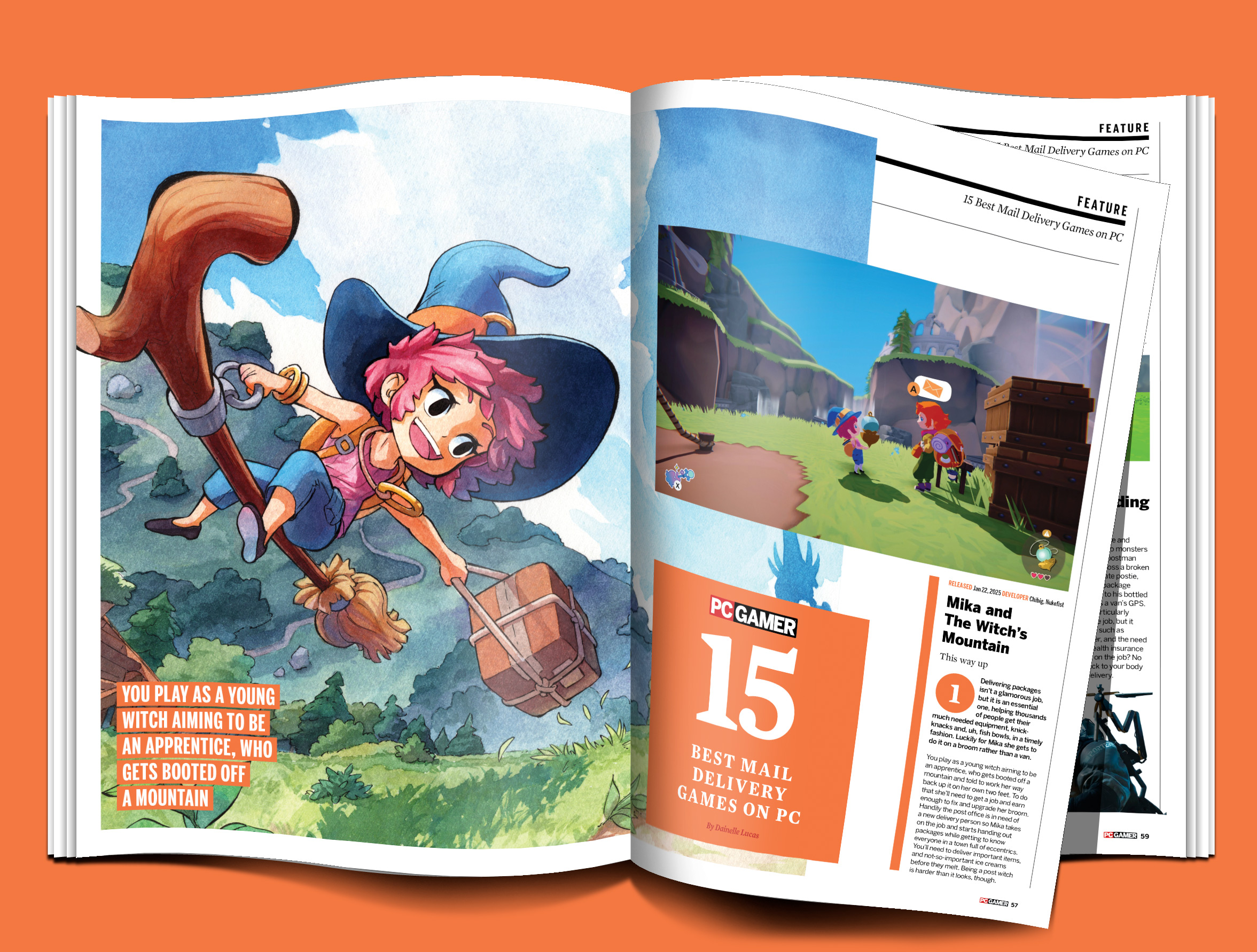 PC Gamer magazine 410 The Witcher 3: Wild Hunt - 10th anniversary