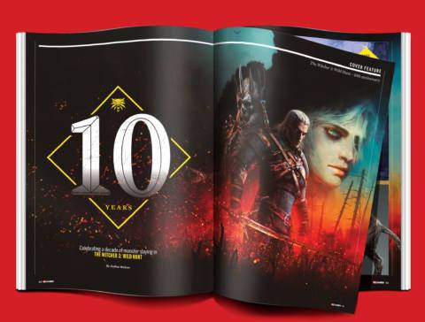 PC Gamer magazine’s new issue is on sale now: The Witcher 3: Wild Hunt – 10th anniversary