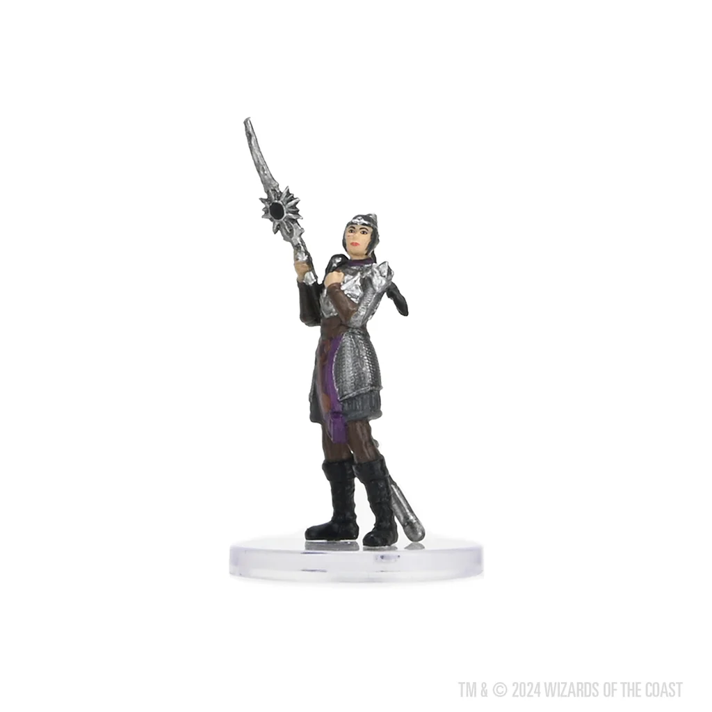 Several images from the WizKids website showing off its Baldur's Gate 3 miniatures line.