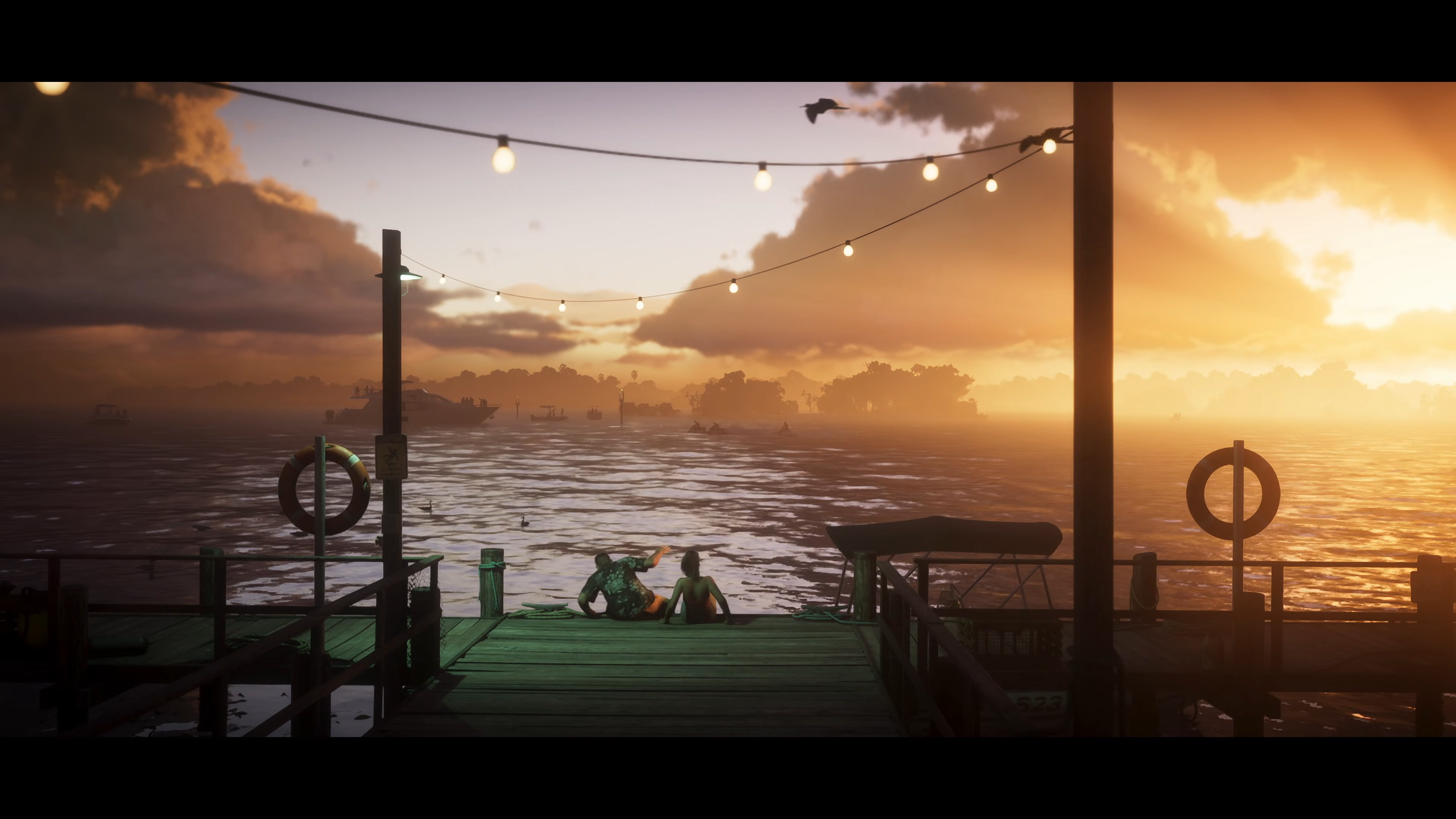 Screenshots from the GTA 6 second trailer