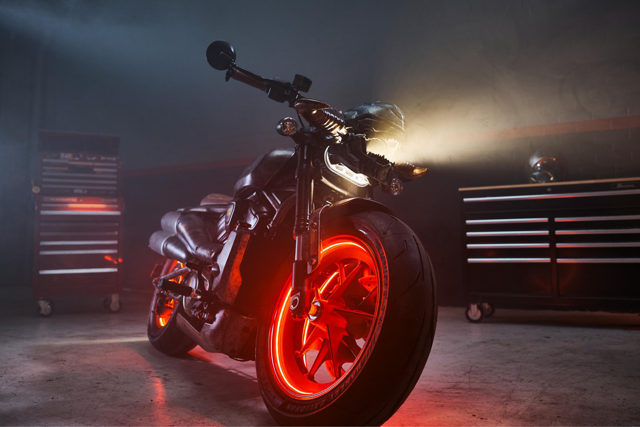 The Doom themed collaboration between Harley Davidson and Bethesda