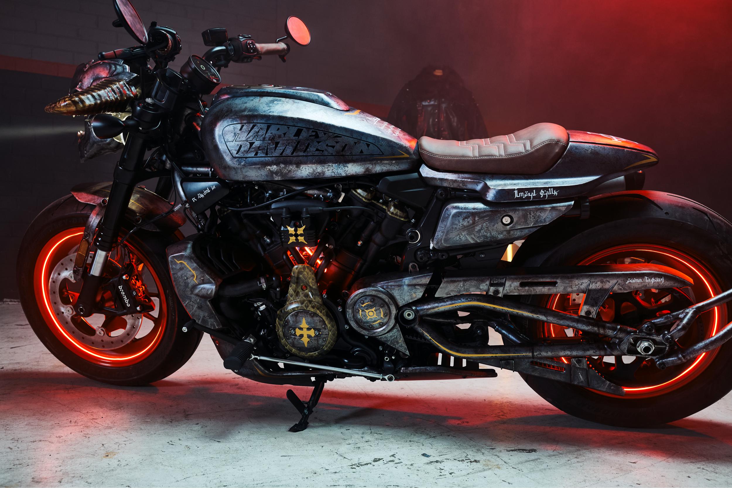 The Doom themed collaboration between Harley Davidson and Bethesda