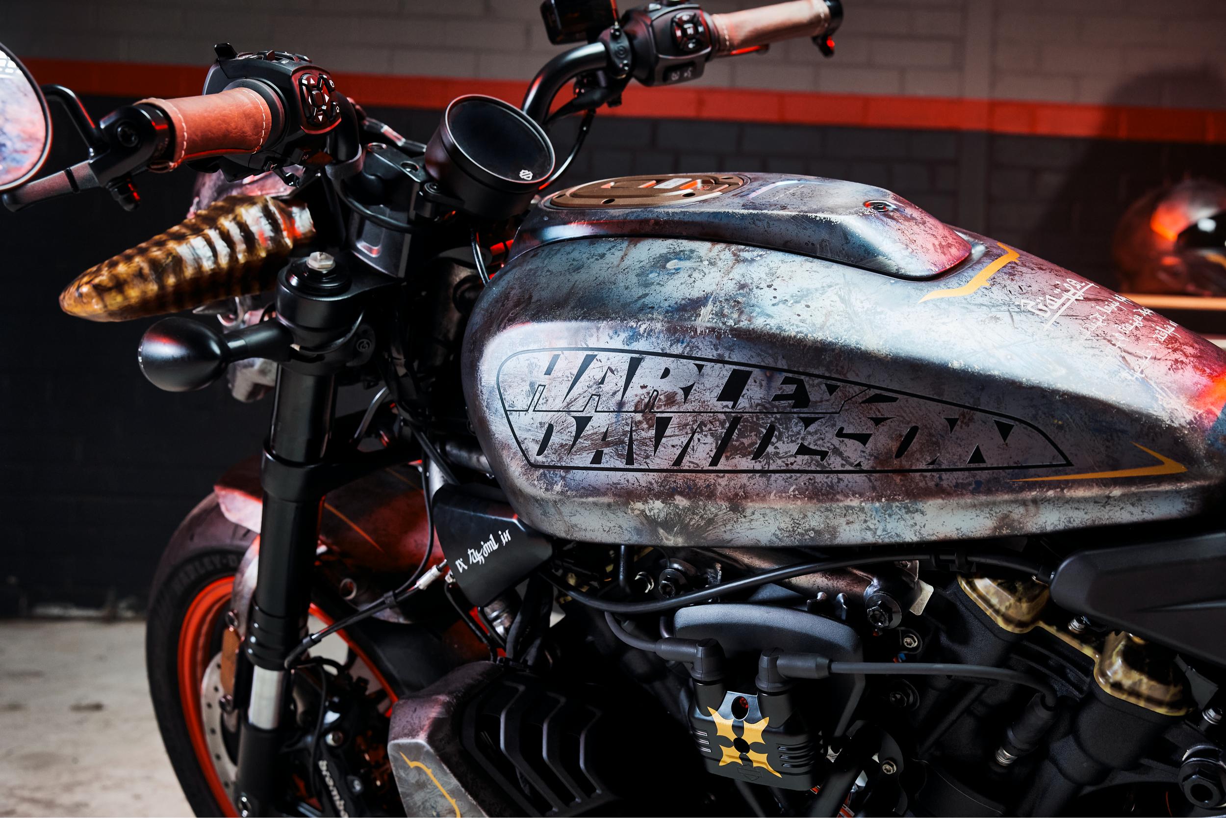 The Doom themed collaboration between Harley Davidson and Bethesda