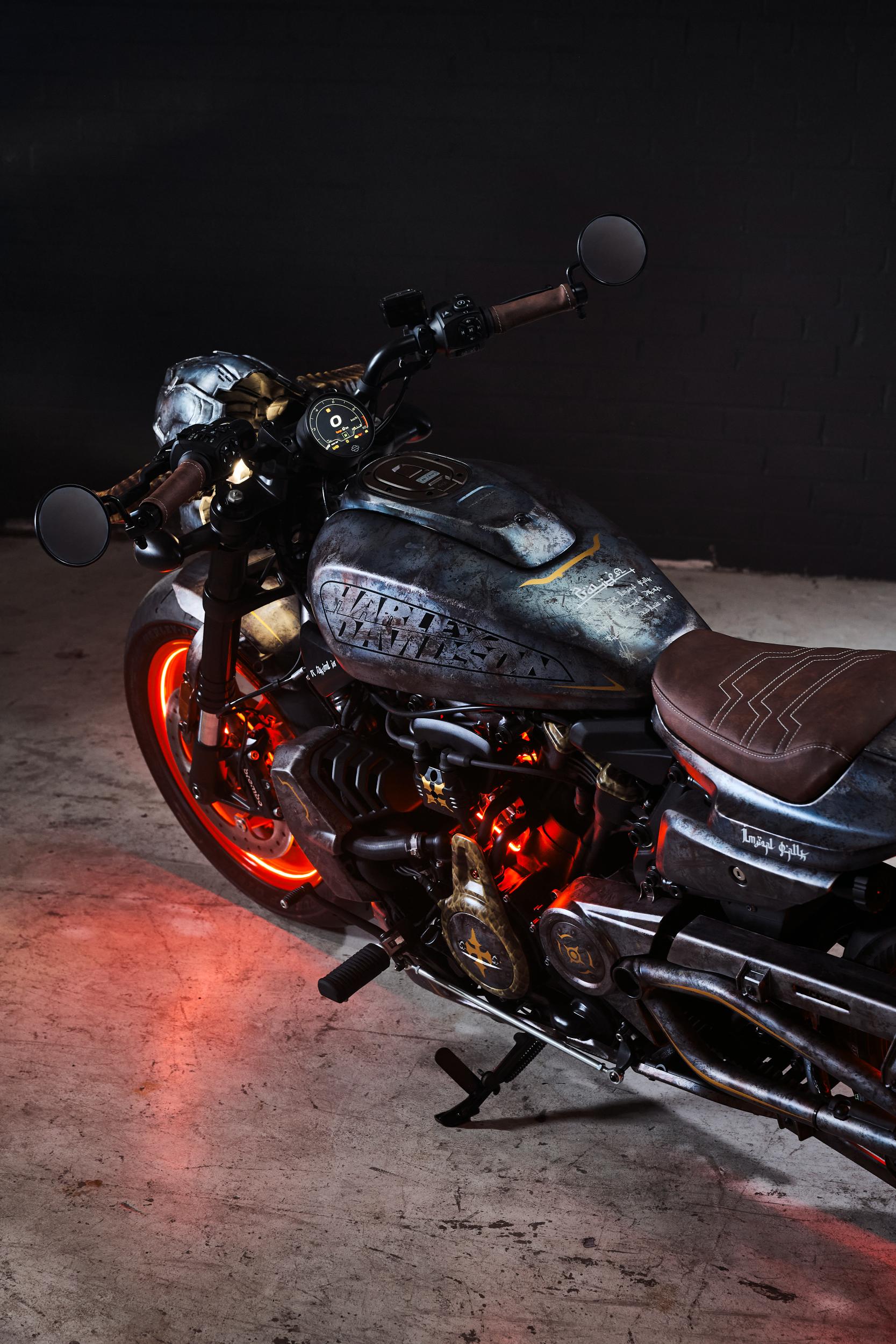 The Doom themed collaboration between Harley Davidson and Bethesda