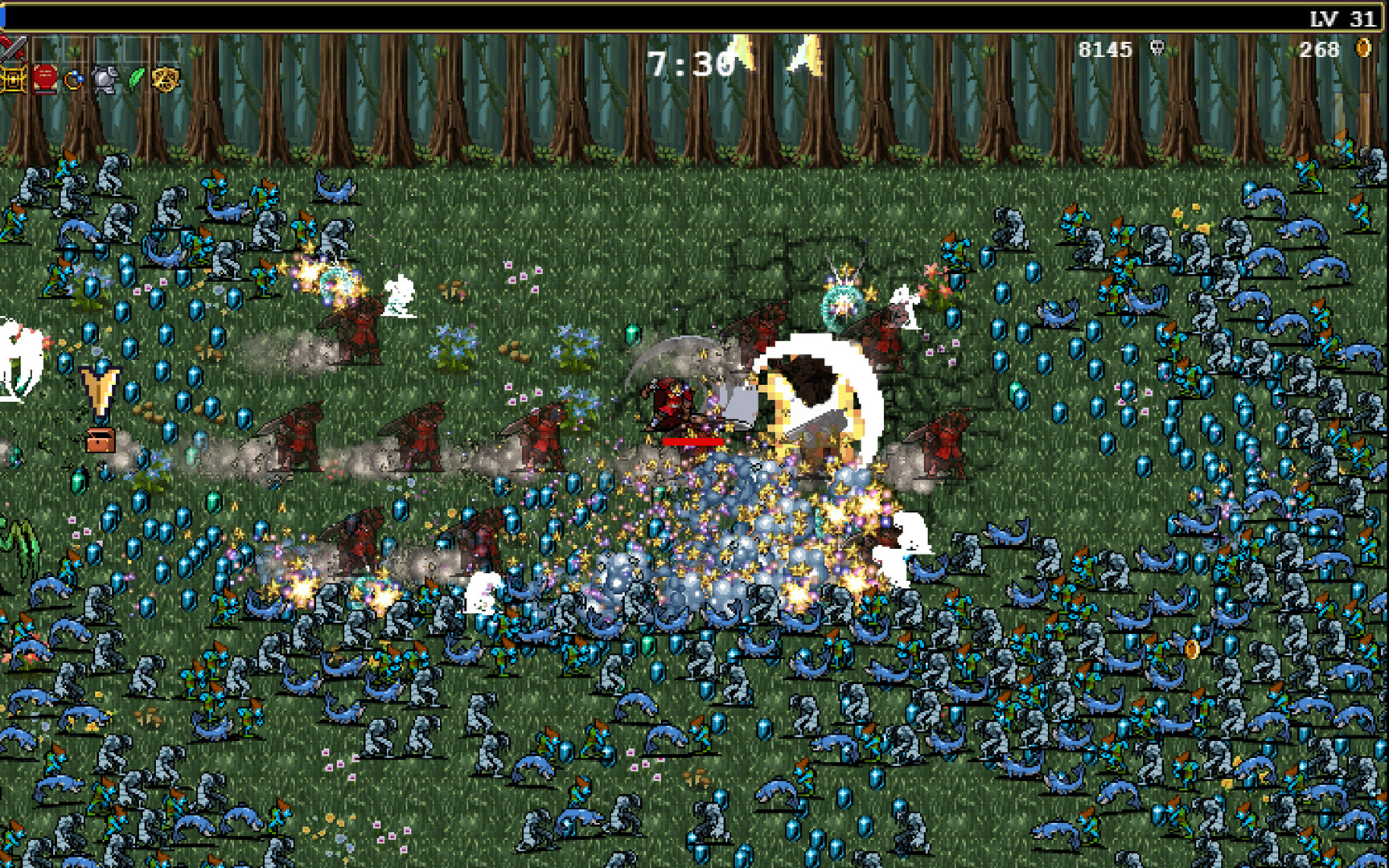 Tides of the Foscari gameplay in verdant green environment