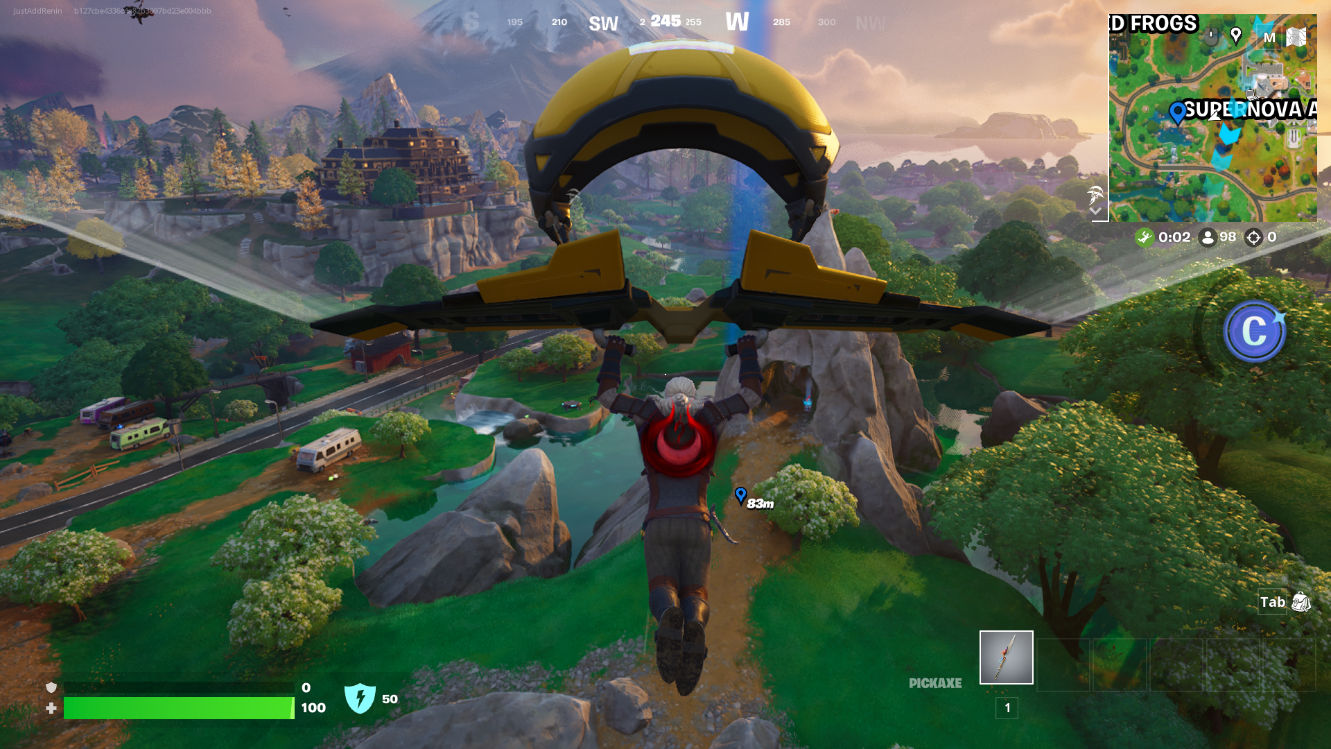 Fortnite Chapter 6 Season 3 best landing spots marked on the map.