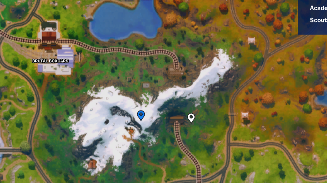 Fortnite Chapter 6 Season 3 best landing spots marked on the map.