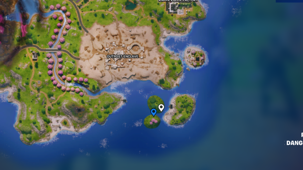Fortnite Chapter 6 Season 3 best landing spots marked on the map.