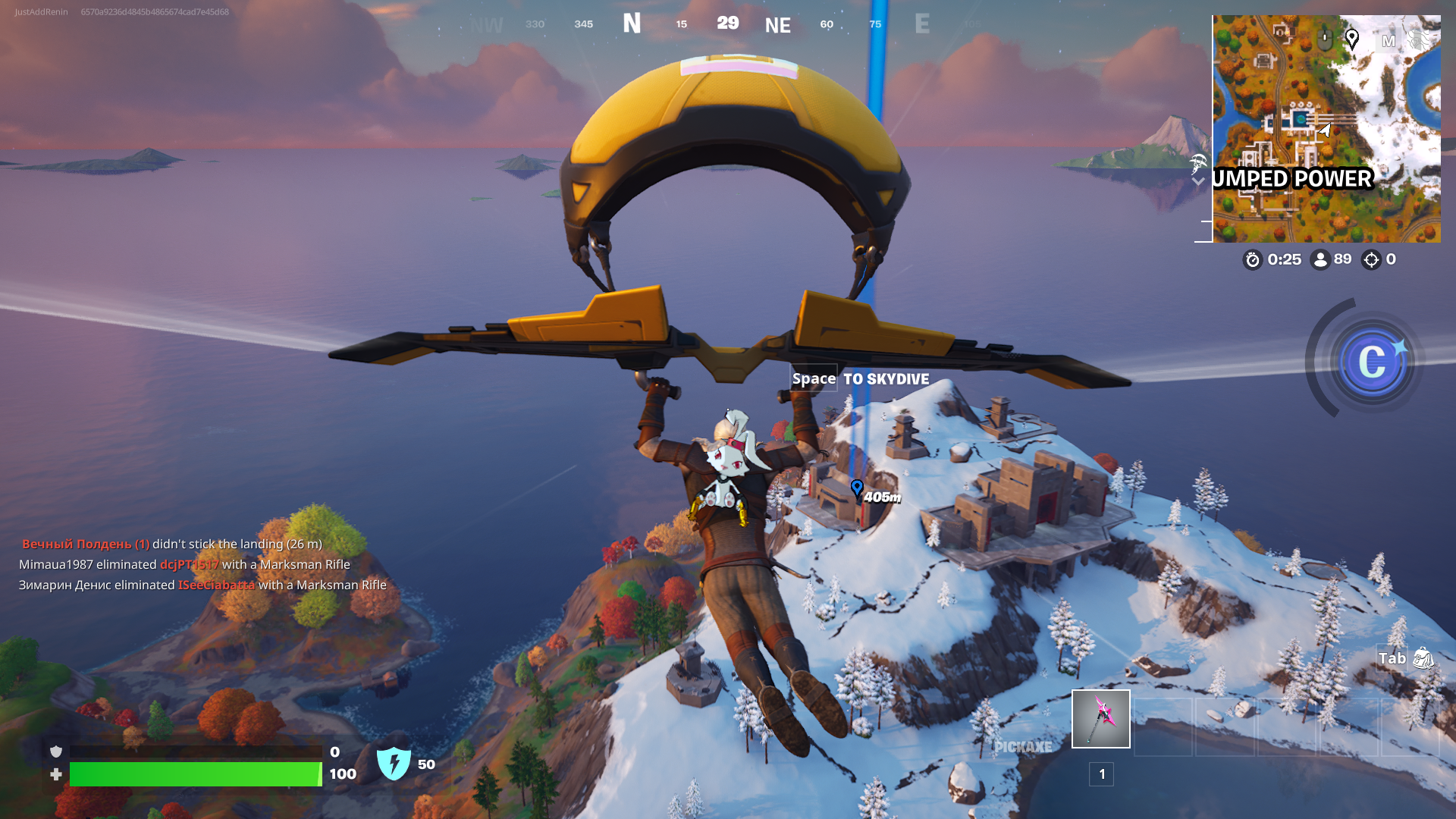 Fortnite Chapter 6 Season 3 best landing spots marked on the map.