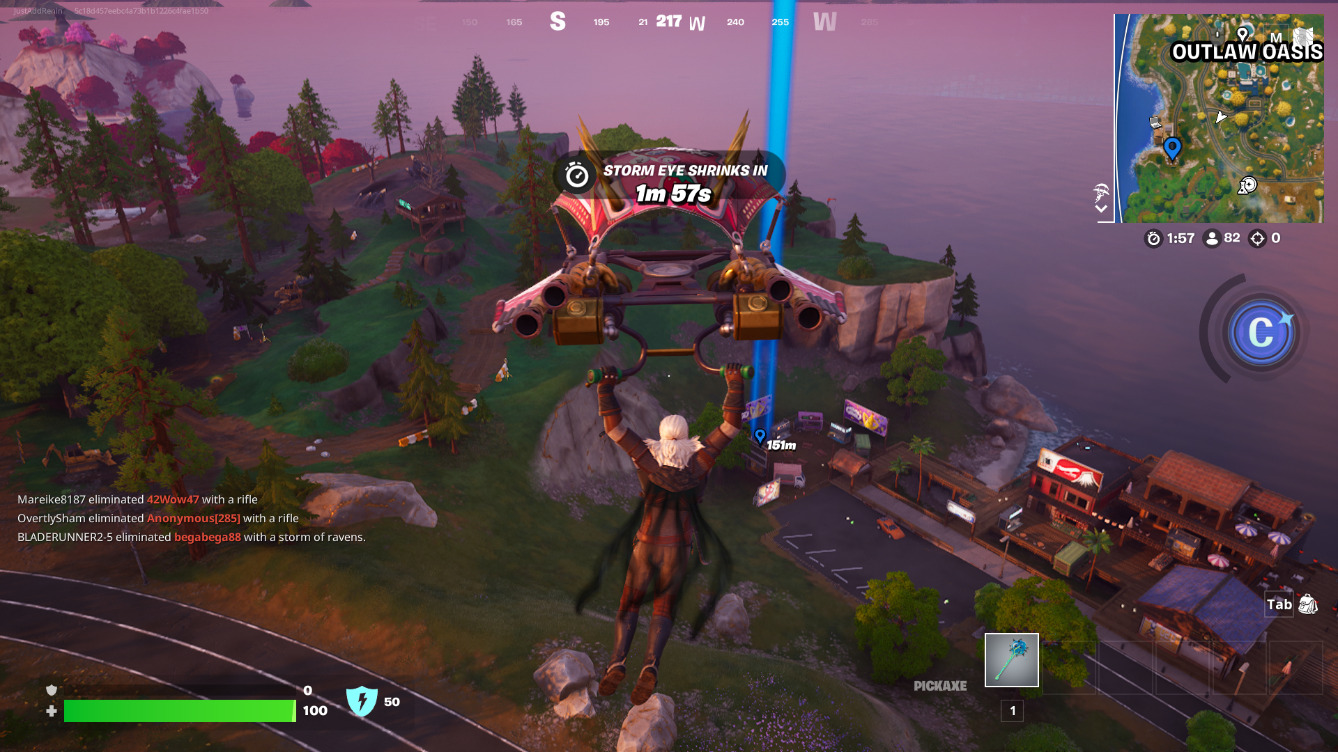 Fortnite Chapter 6 Season 3 best landing spots marked on the map.