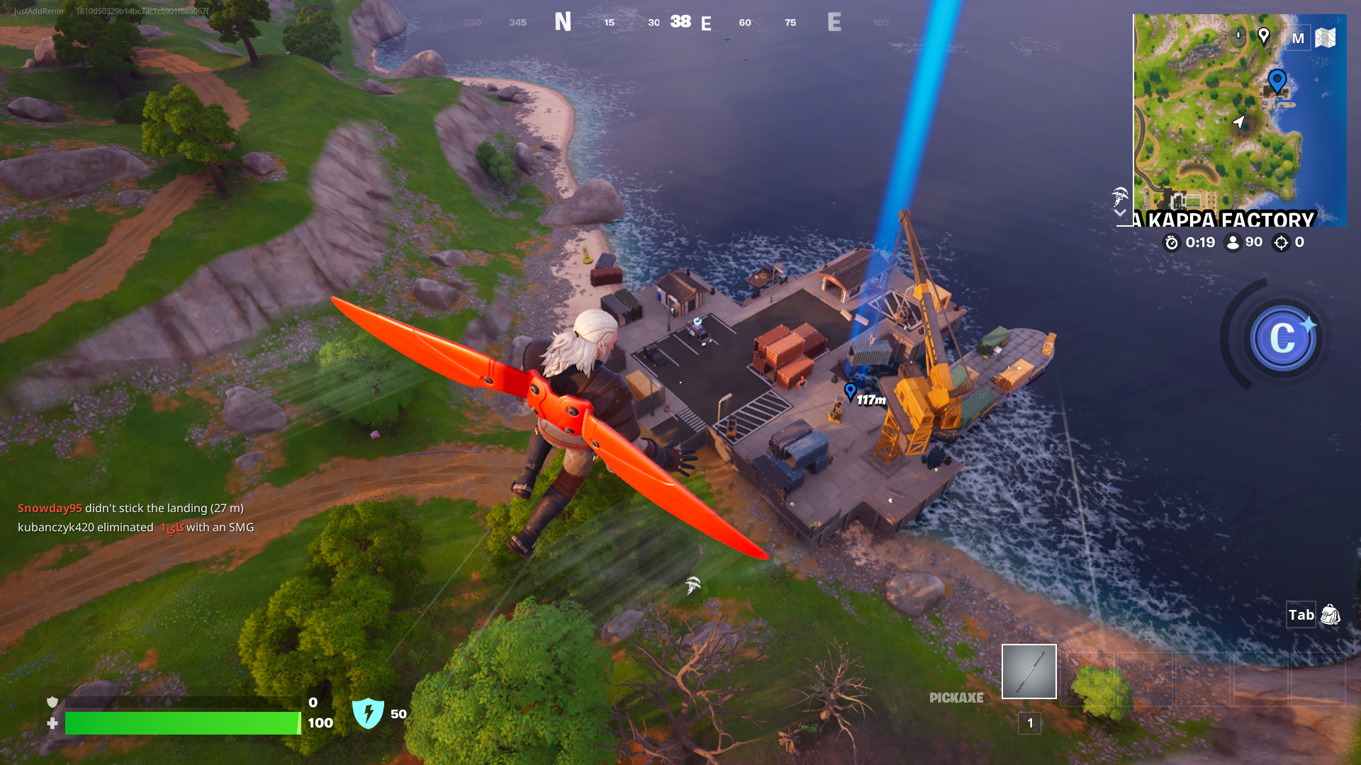 Fortnite Chapter 6 Season 3 best landing spots marked on the map.