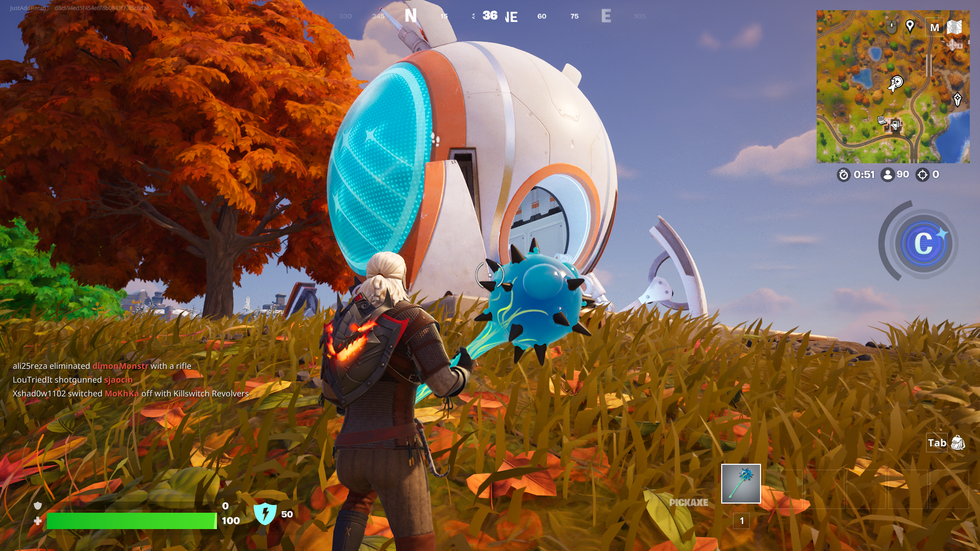 Fortnite Chapter 6 Season 3 best landing spots marked on the map.