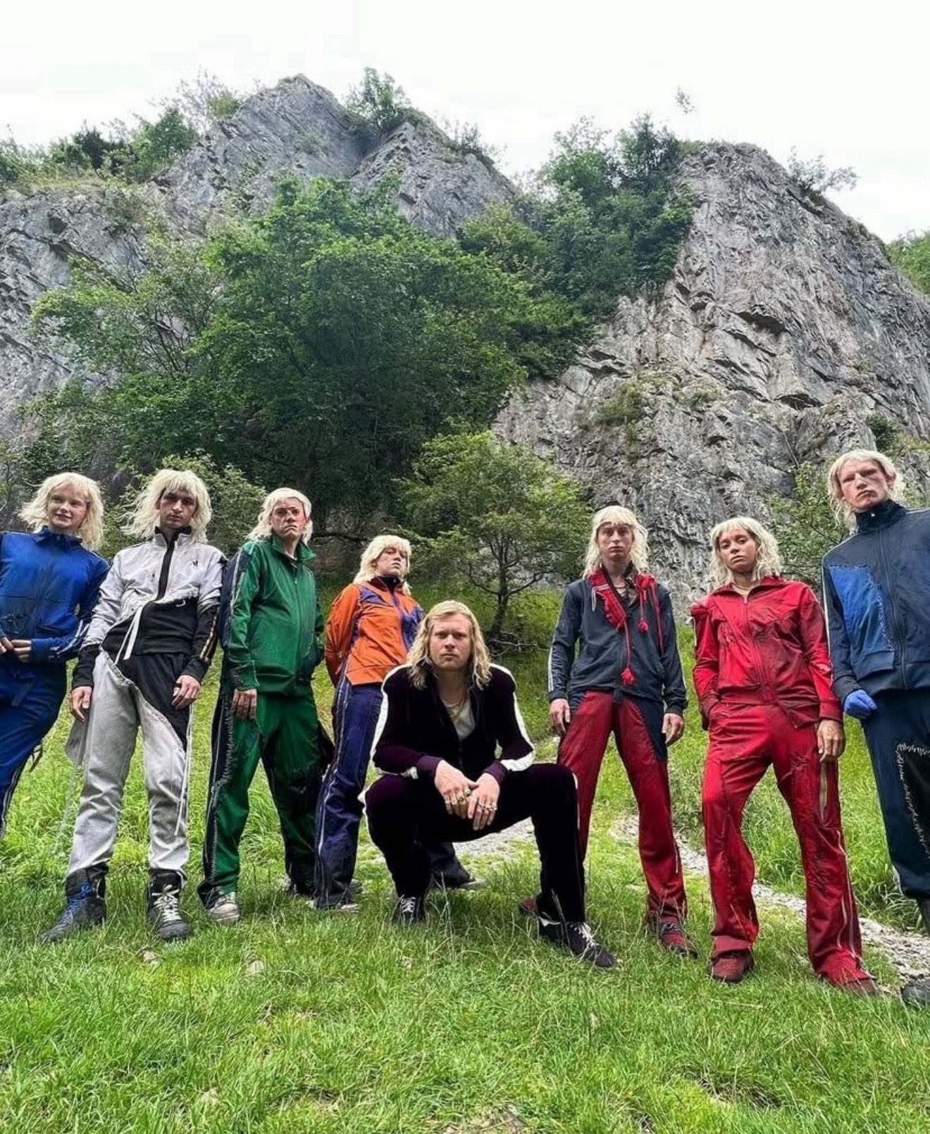 Jack O’Connell and the Jimmies from 28 Years Later: The Bone Temple Jack O’Connell and the Jimmies from 28 Years Later: The Bone Temple