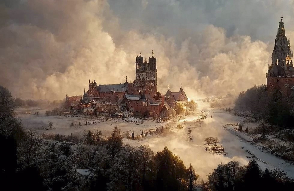 AI generated concept art from Raw Power Games.