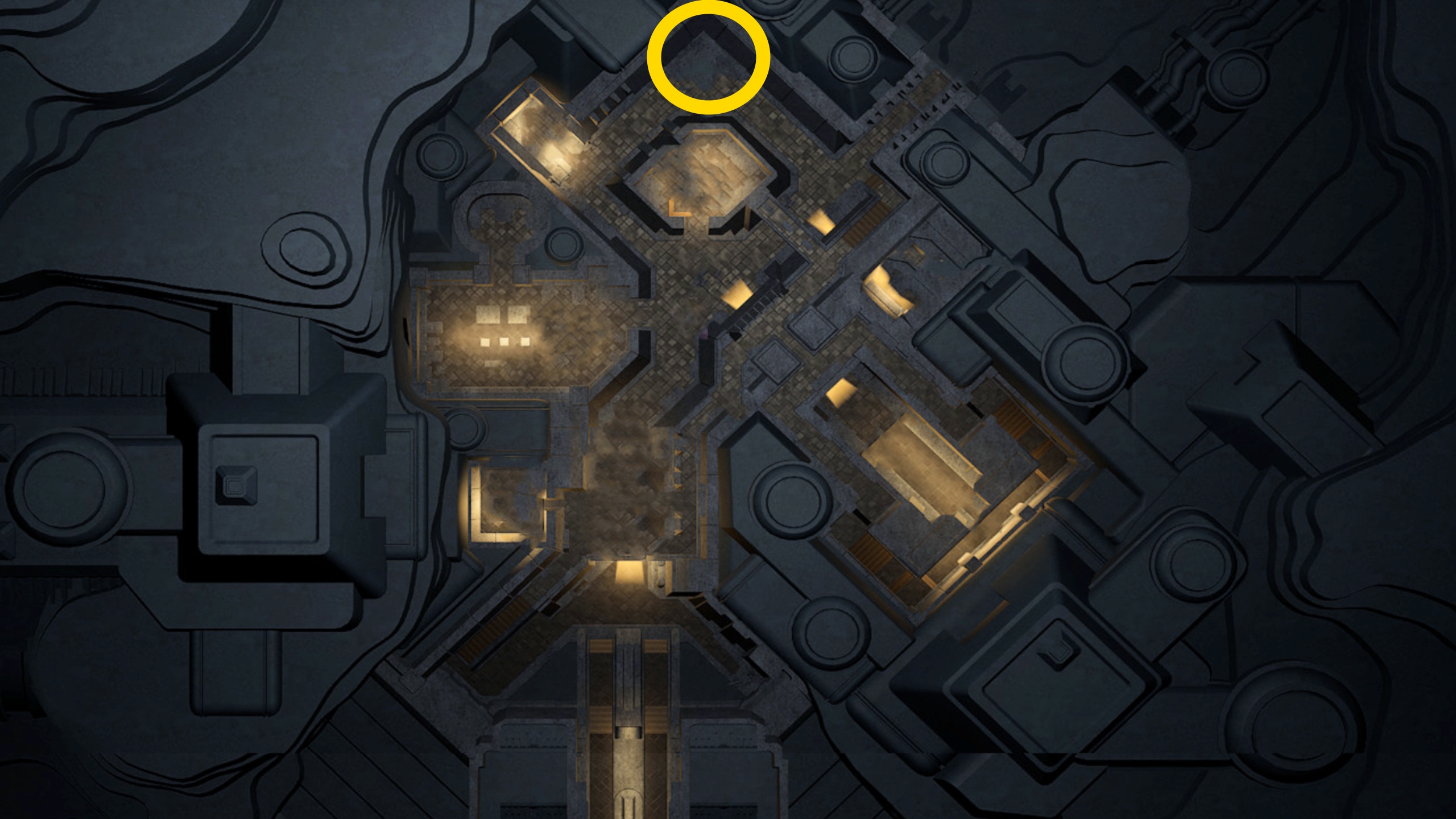 A map image showing where to find the Swordmaster advanced skill trainer in Dune: Awakening A map image showing where to find the Swordmaster advanced skill trainer in Dune: Awakening