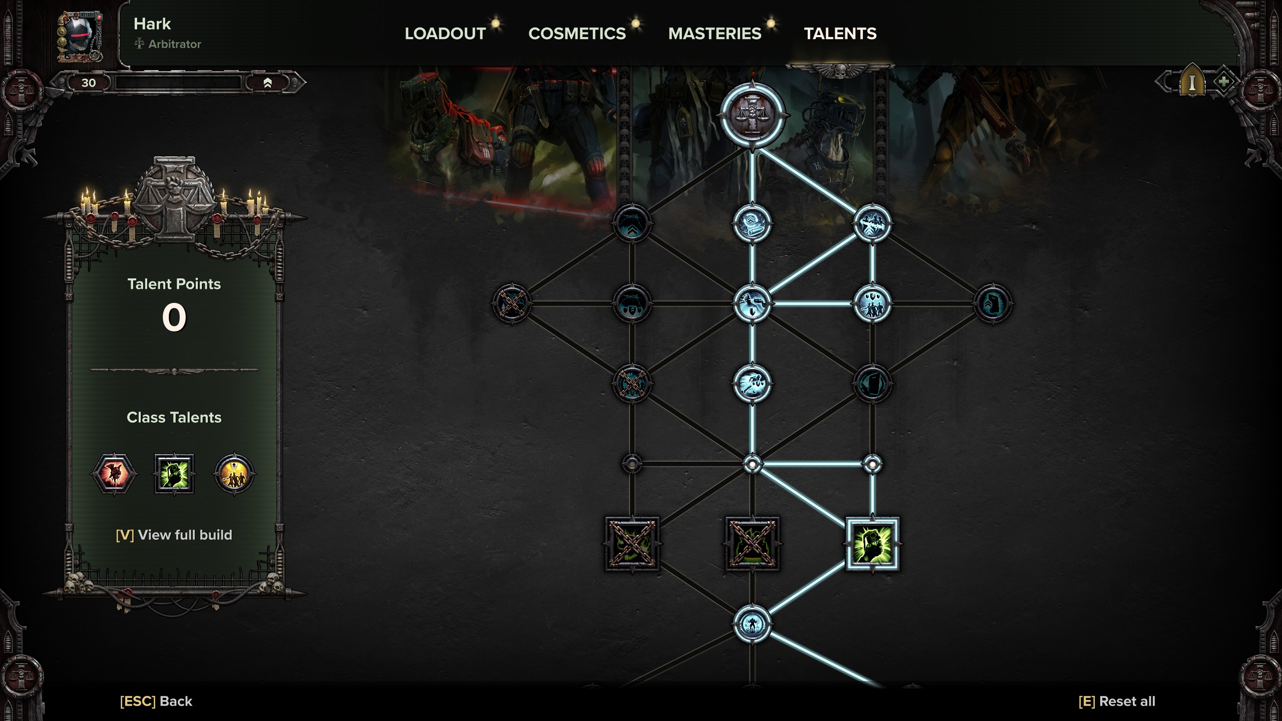 Darktide Arbites build - First talent section