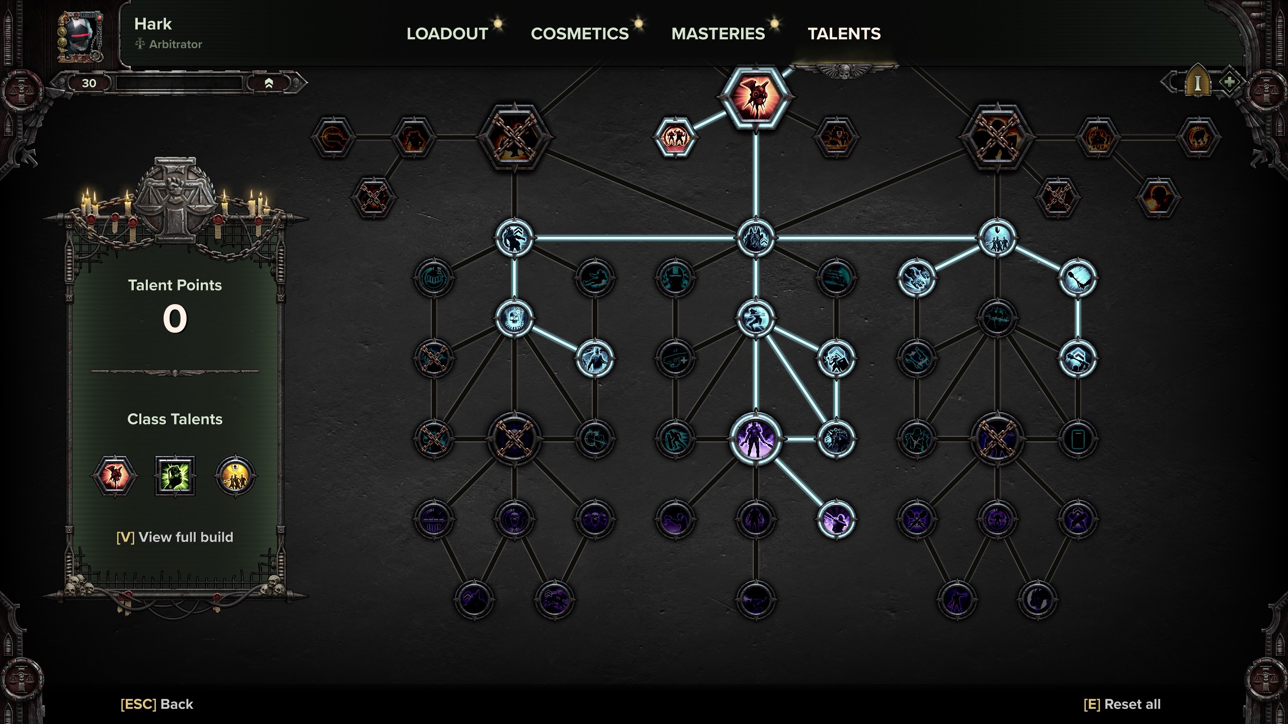 Darktide Arbites build - Third talent section