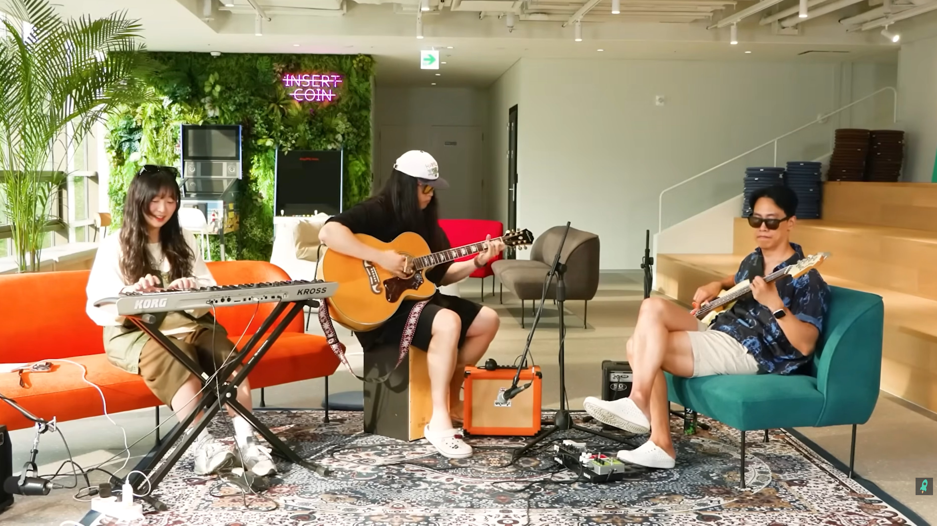 Mintrocket devs playing Dave the Diver music