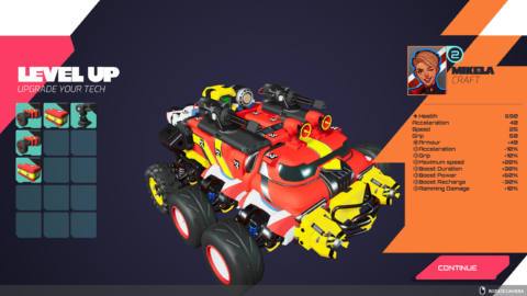 Design your perfect battle car block by block, then watch a legion of alien robots blow it up because you suck at 3 point turns, in this explosive Vampire Survivors-like