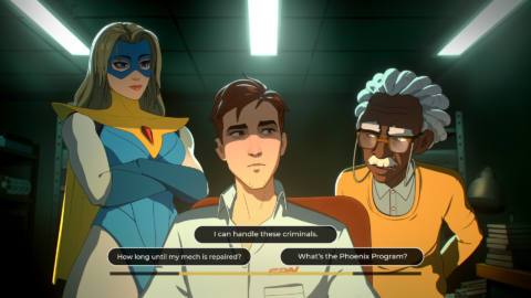 Dispatch offers something new for superhero video games — engaging deskwork