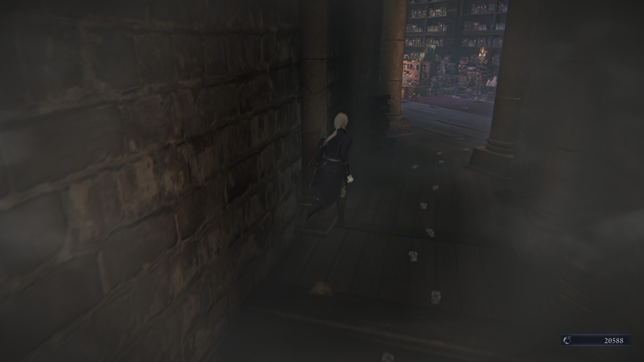 The Duchess following a trail of flour-y footprints in Elden Ring Nightreign The Duchess following a trail of flour-y footprints in Elden Ring Nightreign