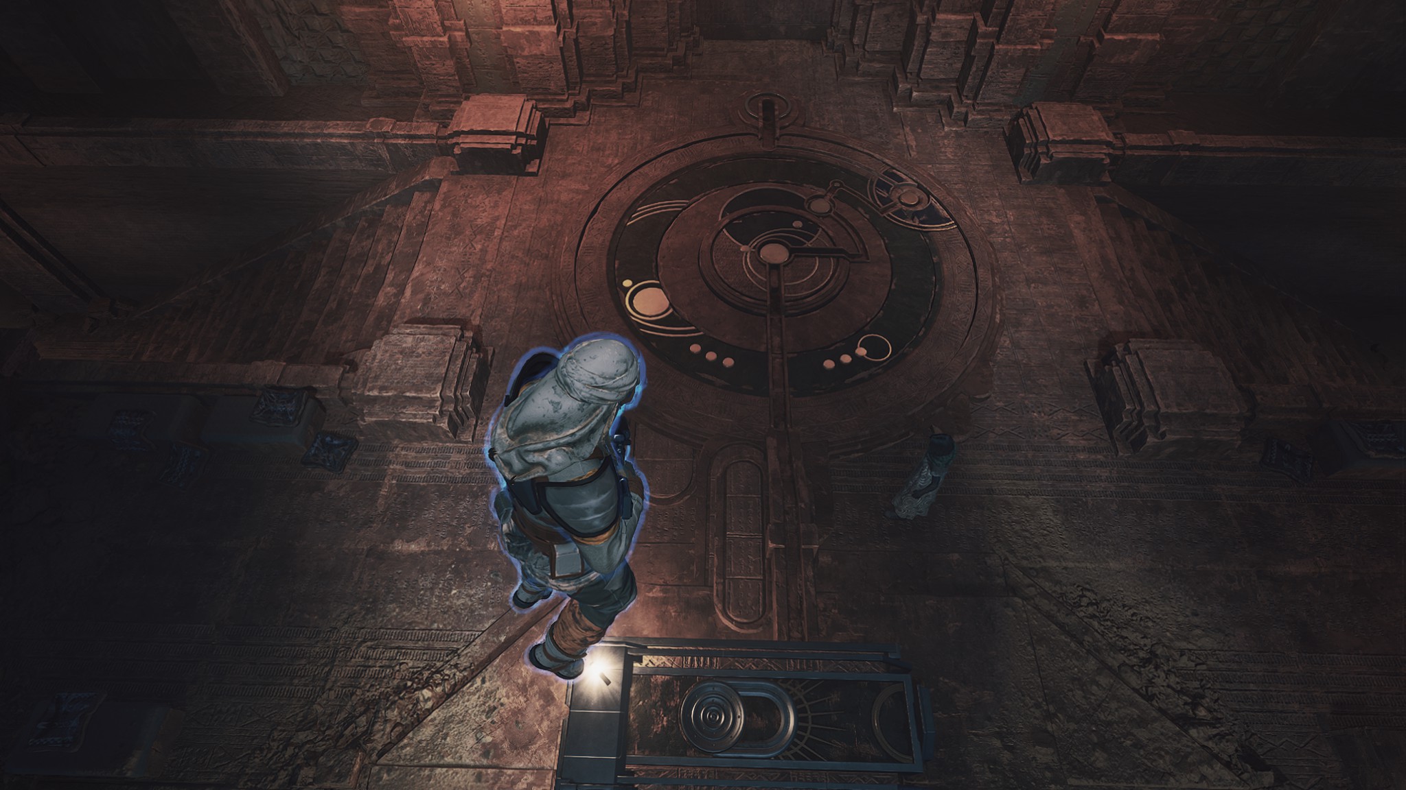 A floor puzzle solution in Dune: Awakening