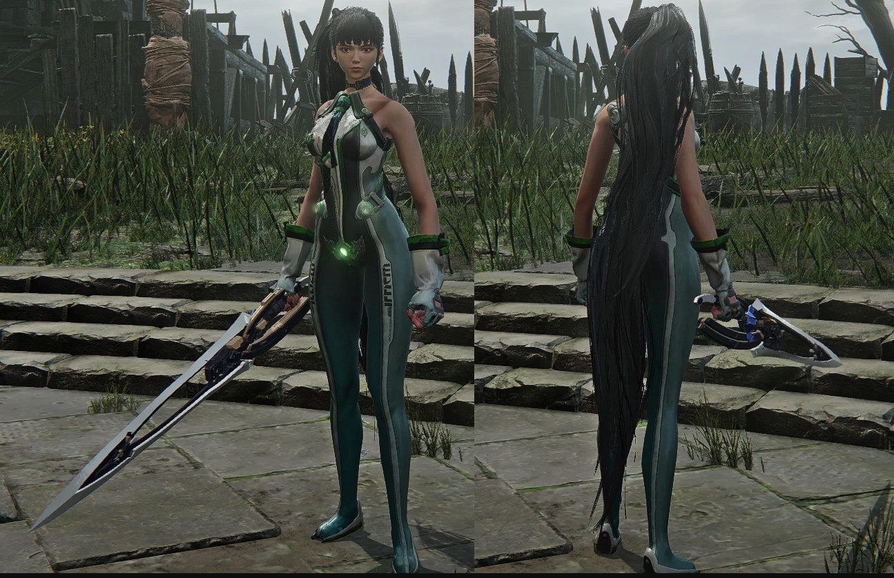 Stellar Blade Eve Skin in Elden Ring Nightreign