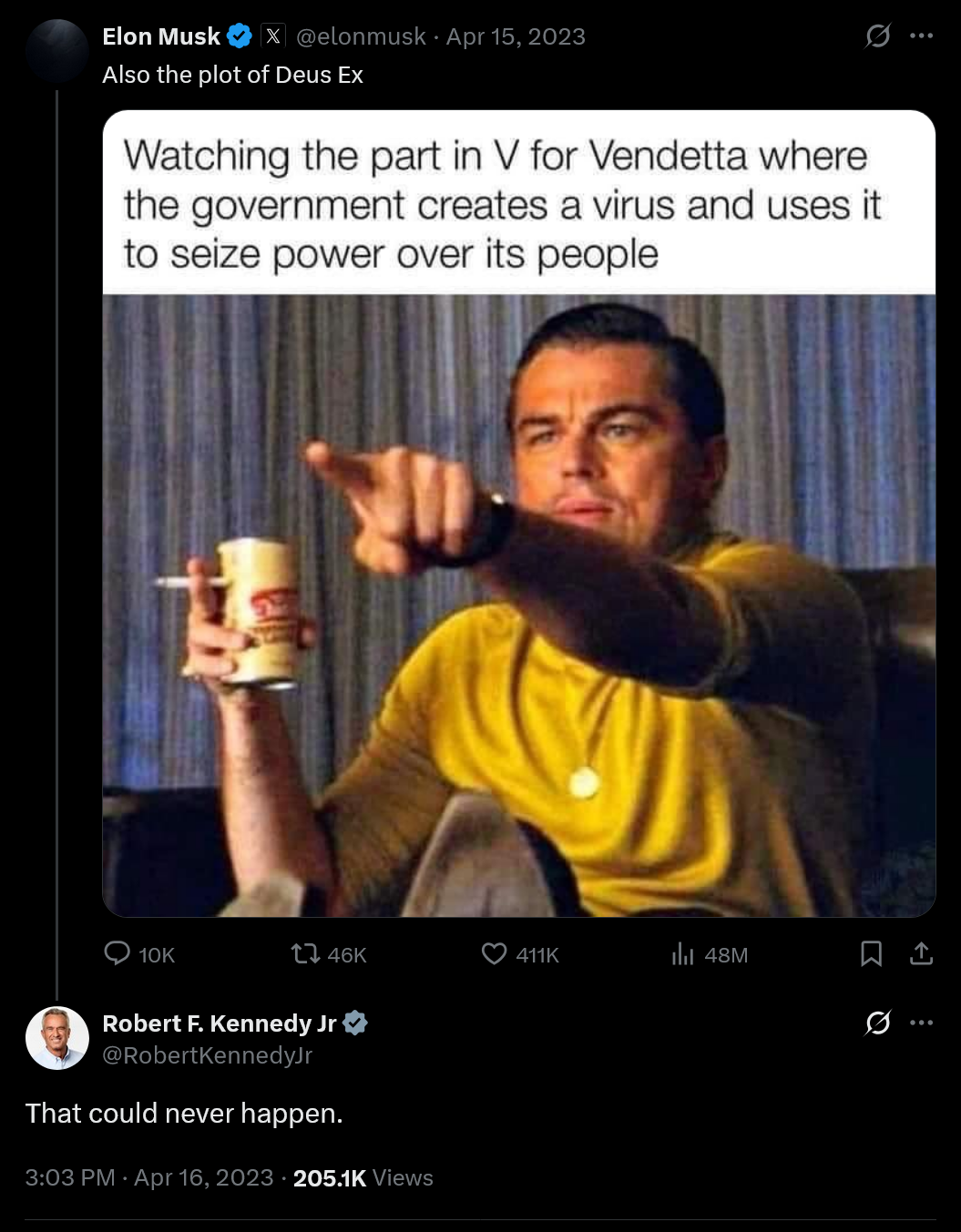 That could never happen.