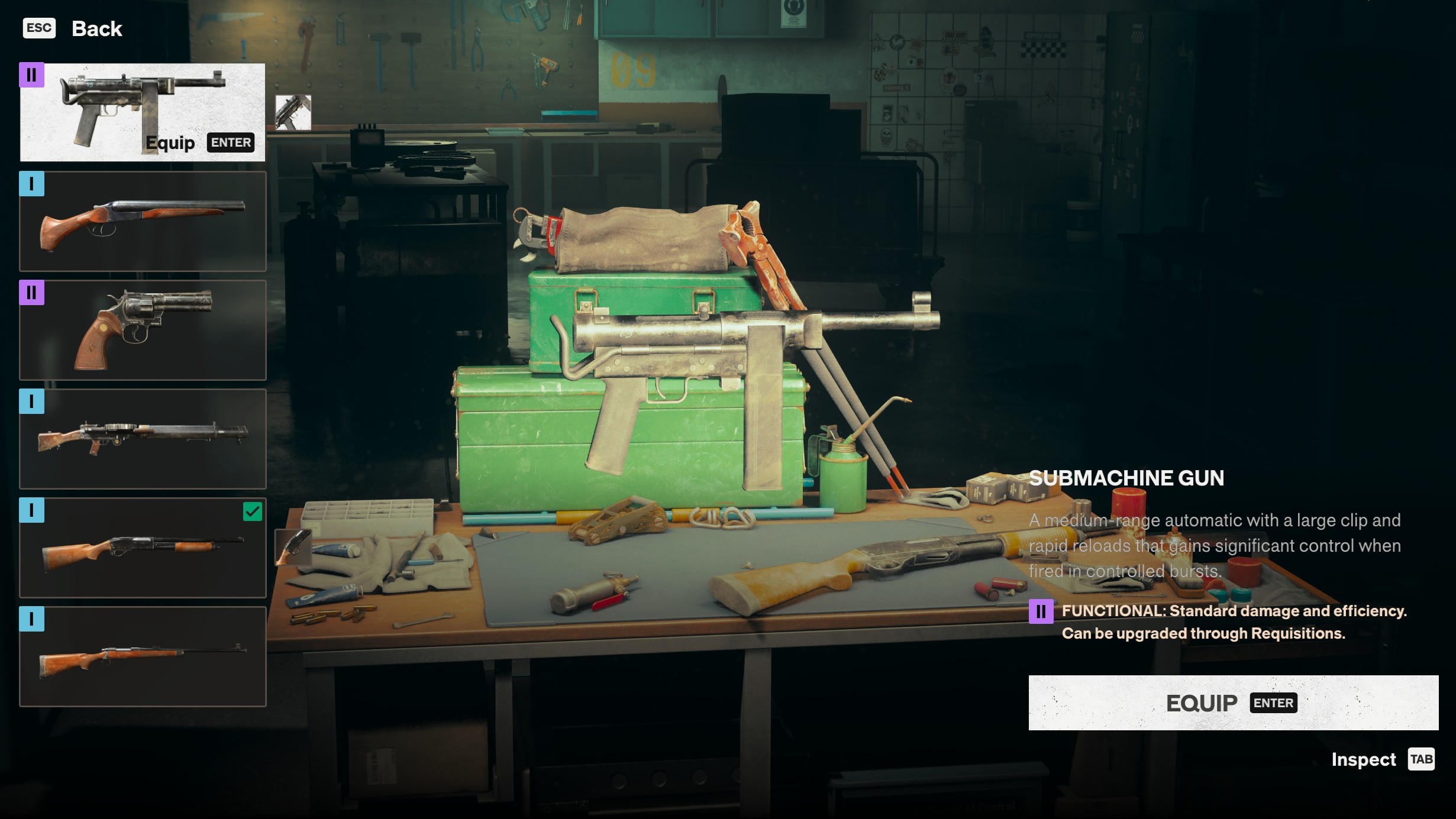 Firebreak best weapons - Submachine Gun