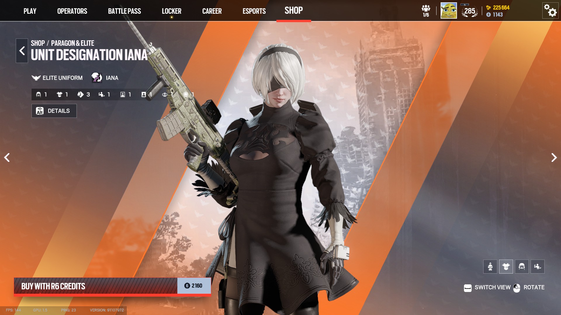 rainbow six siege ugly skins