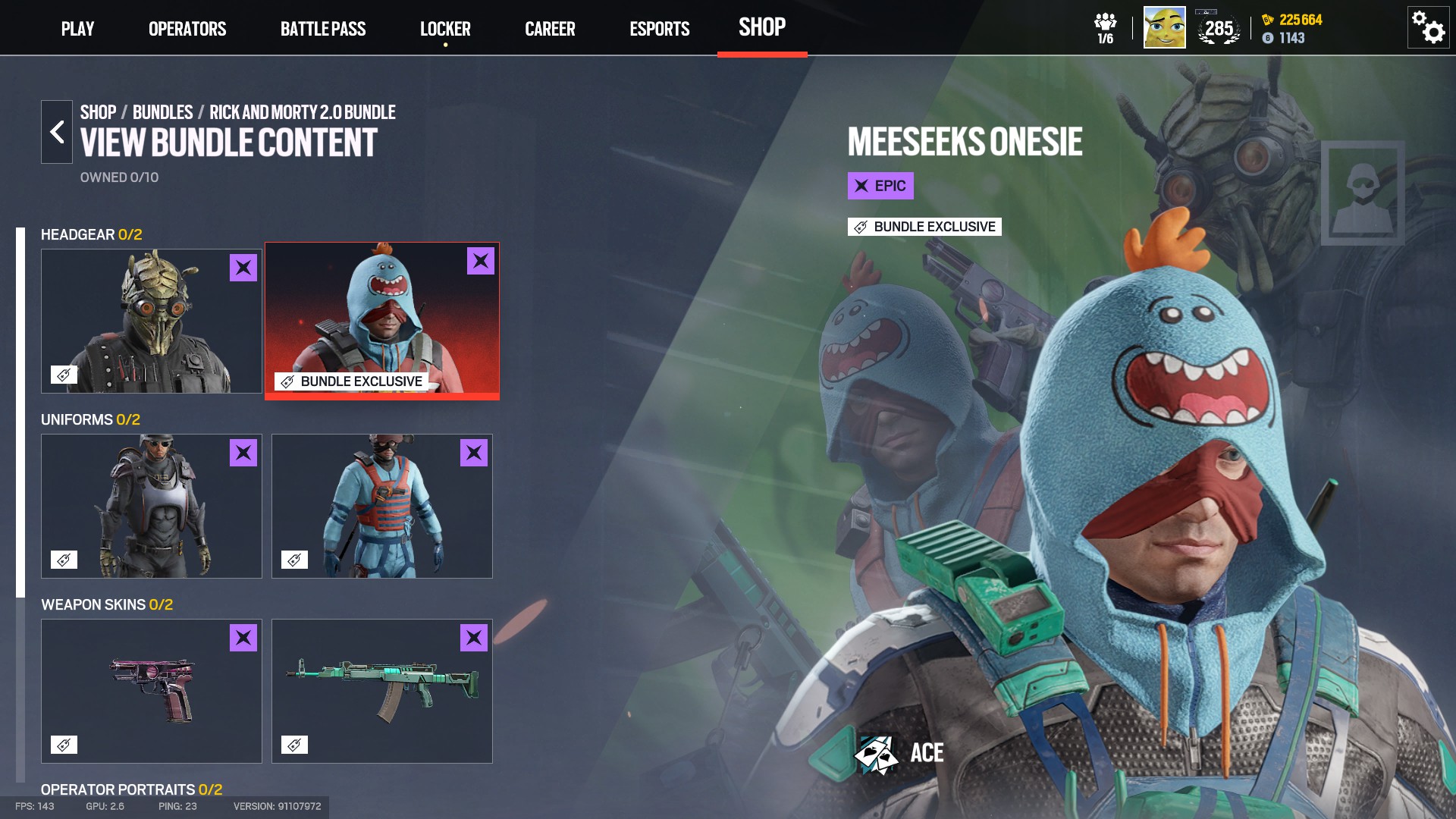 rainbow six siege ugly skins